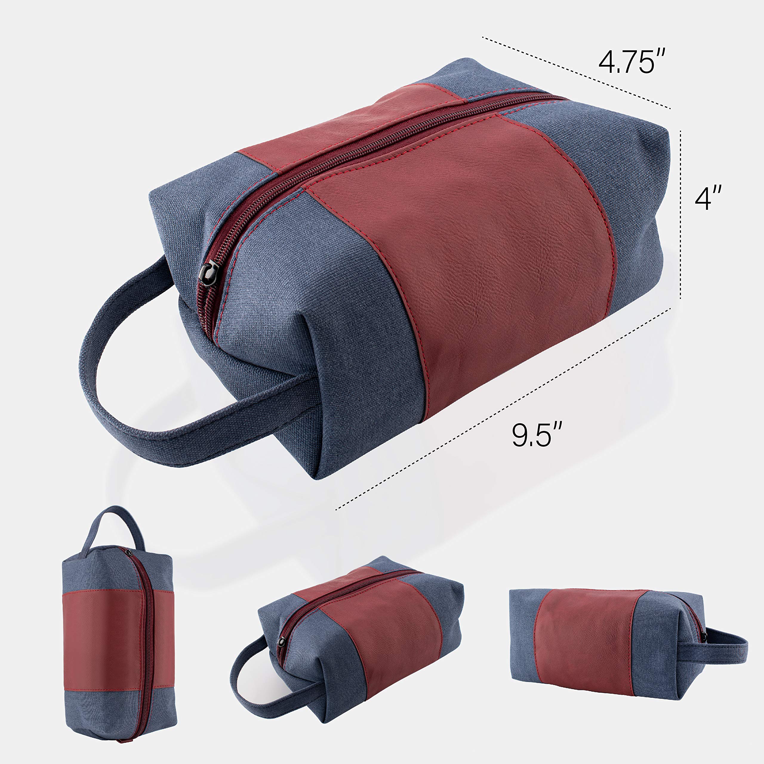Custom Personalized Groomsmen Toiletry Bags - Unique Wedding Gifts for Groomsmen & Best Men - Perfect for Bachelor Parties, Destination Weddings & Travel