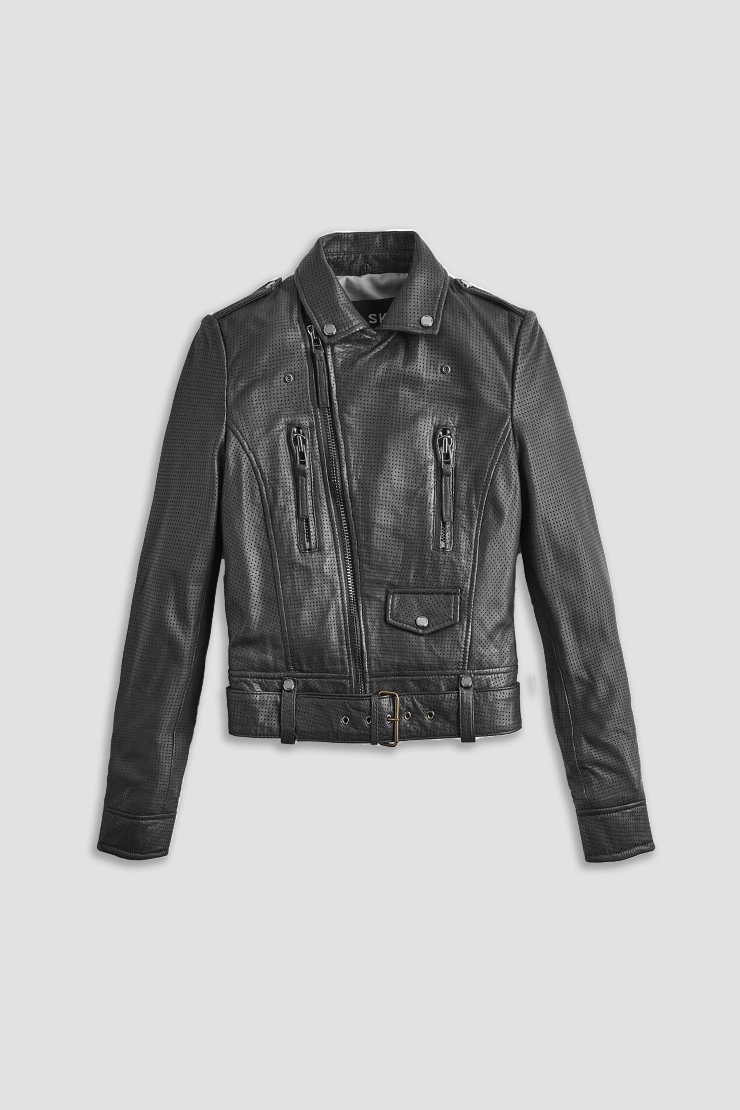 Classic Biker Jacket for Men - Genuine Leather Motorcycle Jacket with Removable Hood | Perfect for Summer Riding, Casual Outfits & Outdoor Adventures