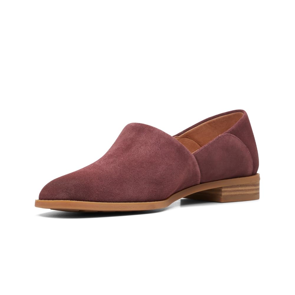 Clarks Women's Pure Belle Dress Loafers - Comfortable & Stylish Slip-On Shoes for Work, Office & Casual Wear
