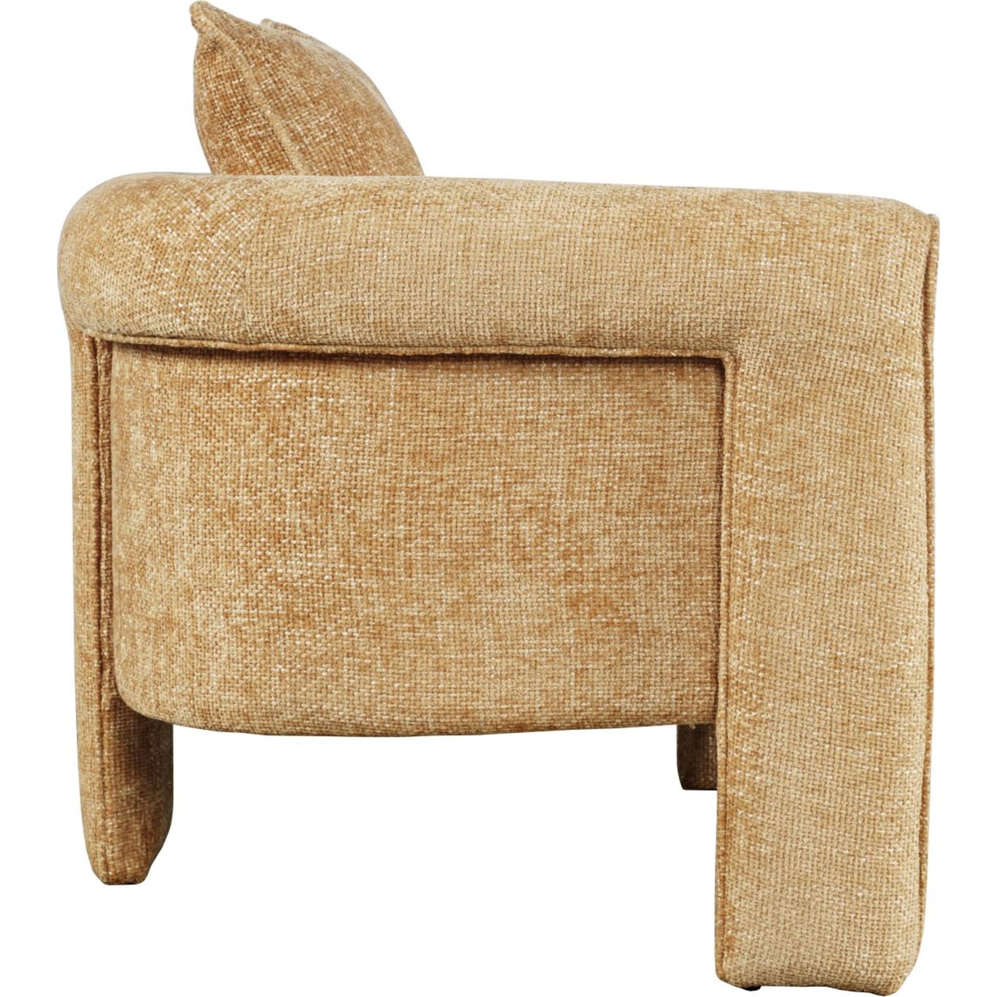 Adley Accent Chair - Modern Upholstered Living Room Chair with Solid Wood Legs | Perfect for Home Office, Bedroom, or Reading Nook