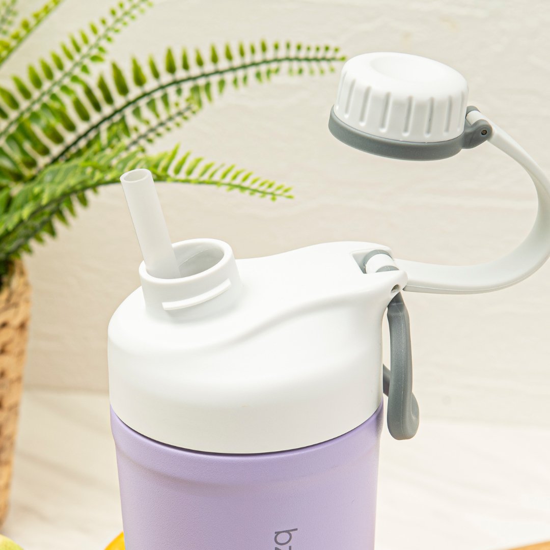 26oz Stainless Steel Double Wall Insulated Tumbler Cup - Organica Purple | Leakproof & Sweatproof | Keeps Drinks Hot/Cold for Hours | Perfect for Coffee, Tea, Water & Outdoor Activities