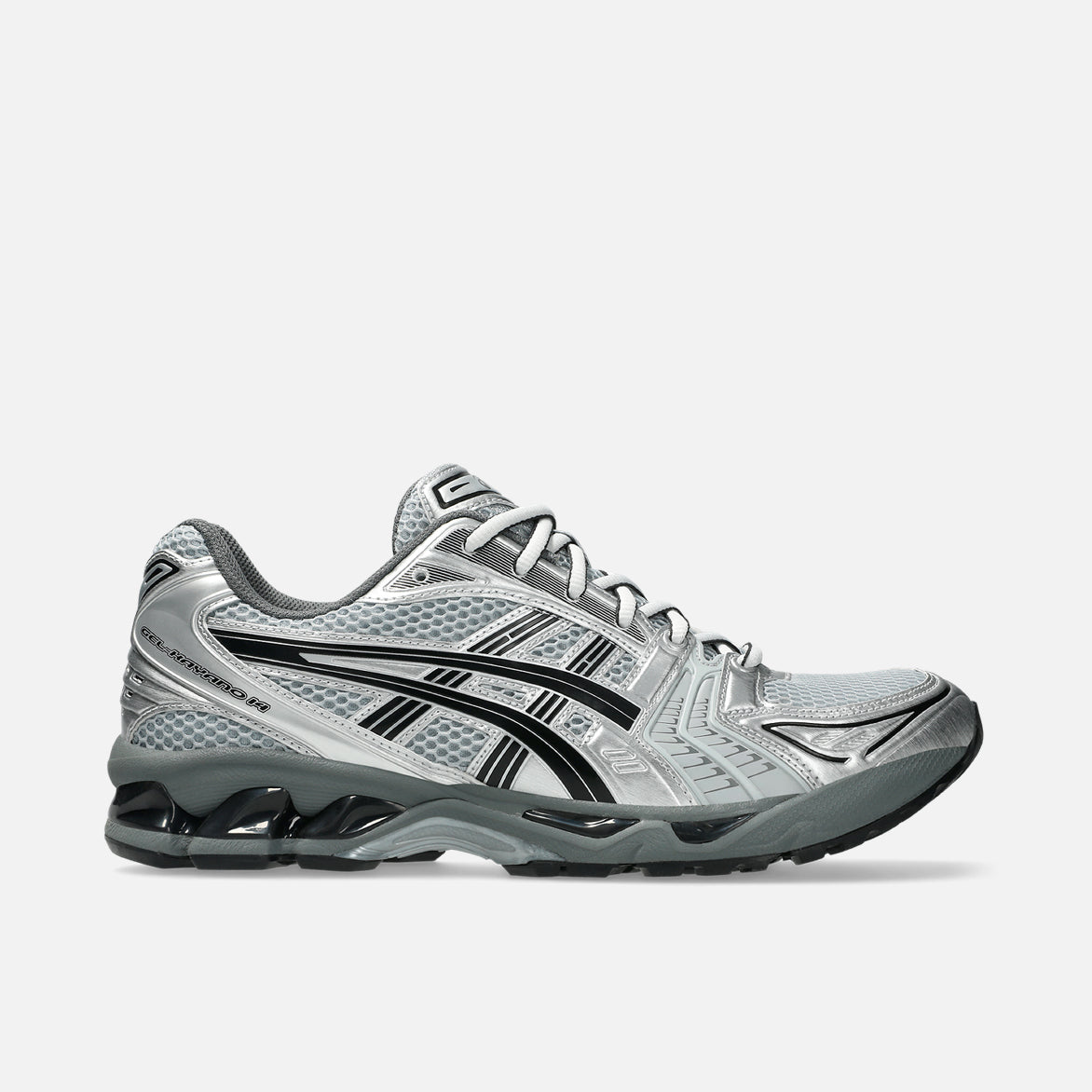 URBAN RESEARCH X ASICS GEL KAYANO 14 Running Shoes - Pure Silver/Black Colorway | Lightweight Cushioned Sneakers for Men & Women | Perfect for Jogging, Gym Workouts & Casual Wear