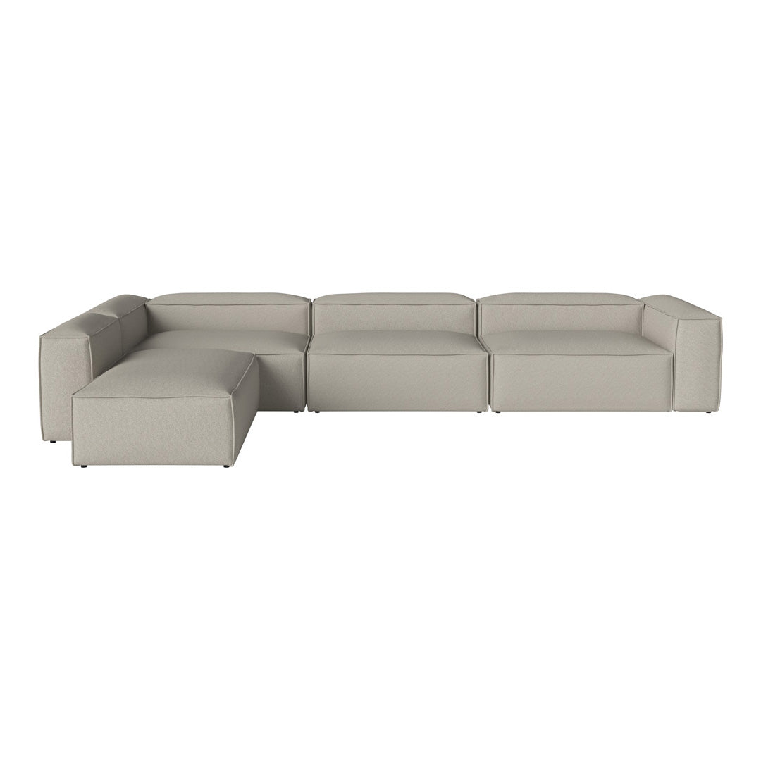 Cosima Corner Sofa with Open End - Modern L-Shaped Sectional Couch for Living Room, Lounge & Home Theater