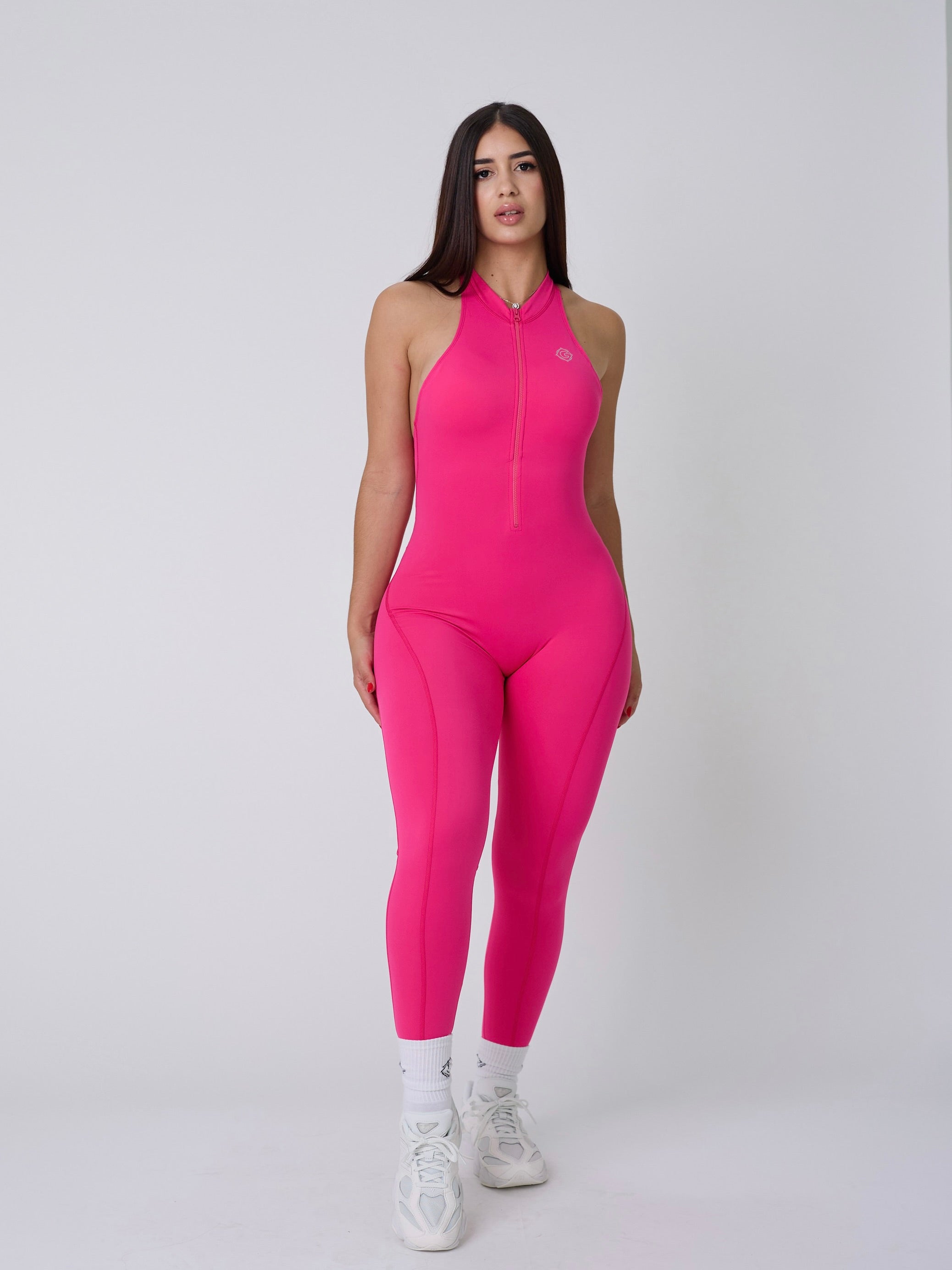 Women's Black Track Jumpsuit - Comfortable & Stylish One-Piece Outfit for Running, Workouts & Casual Wear | Perfect for Gym, Yoga & Everyday Fashion