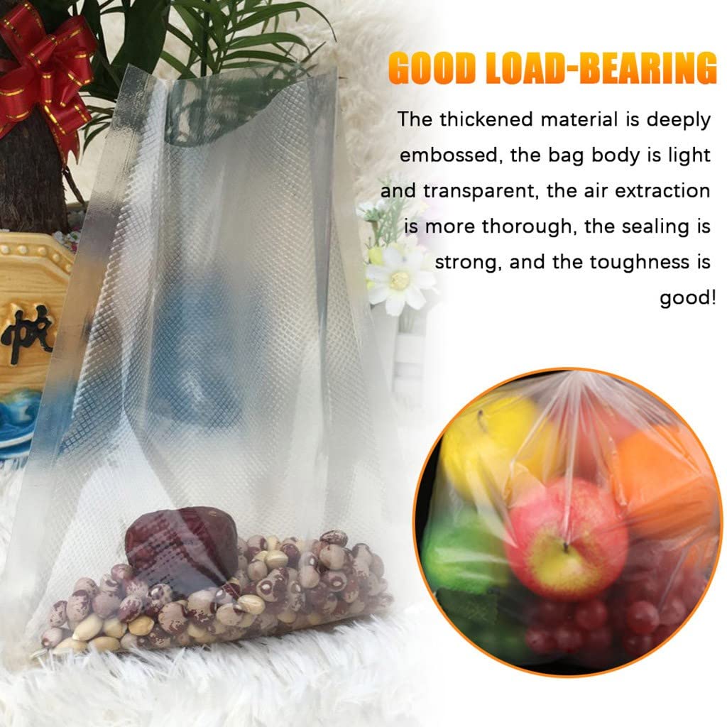 Premium Vacuum Sealer Bags for Food Storage - 25 x 500cm Fresh Kitchen Sealer Bags for Fruits, Vegetables & Meal Prep | Airtight Vacuum Packaging for Sous Vide, Freezing & Sous Vide Cooking