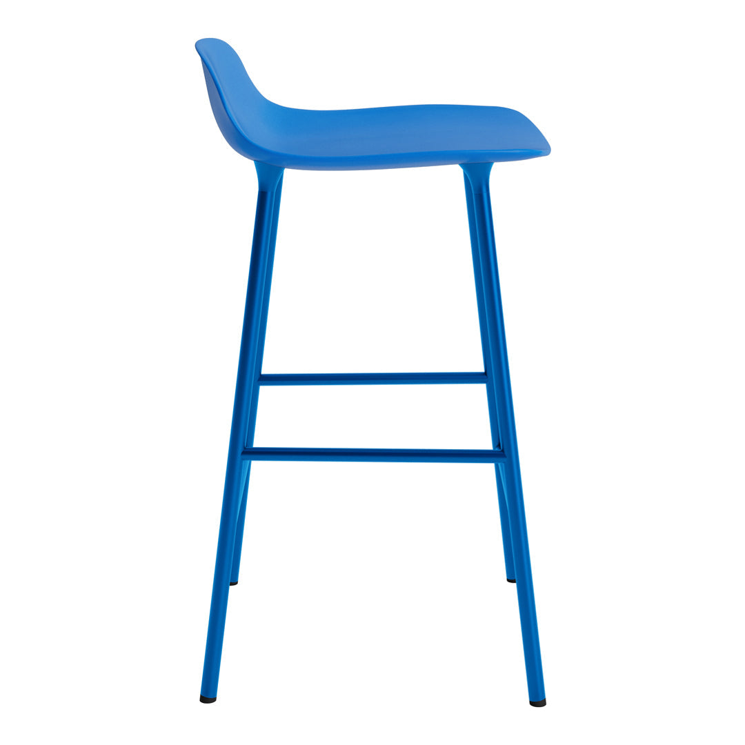 Modern Metal Leg Form Counter Stool - Bar Stool for Kitchen Island, Breakfast Nook & Home Decor