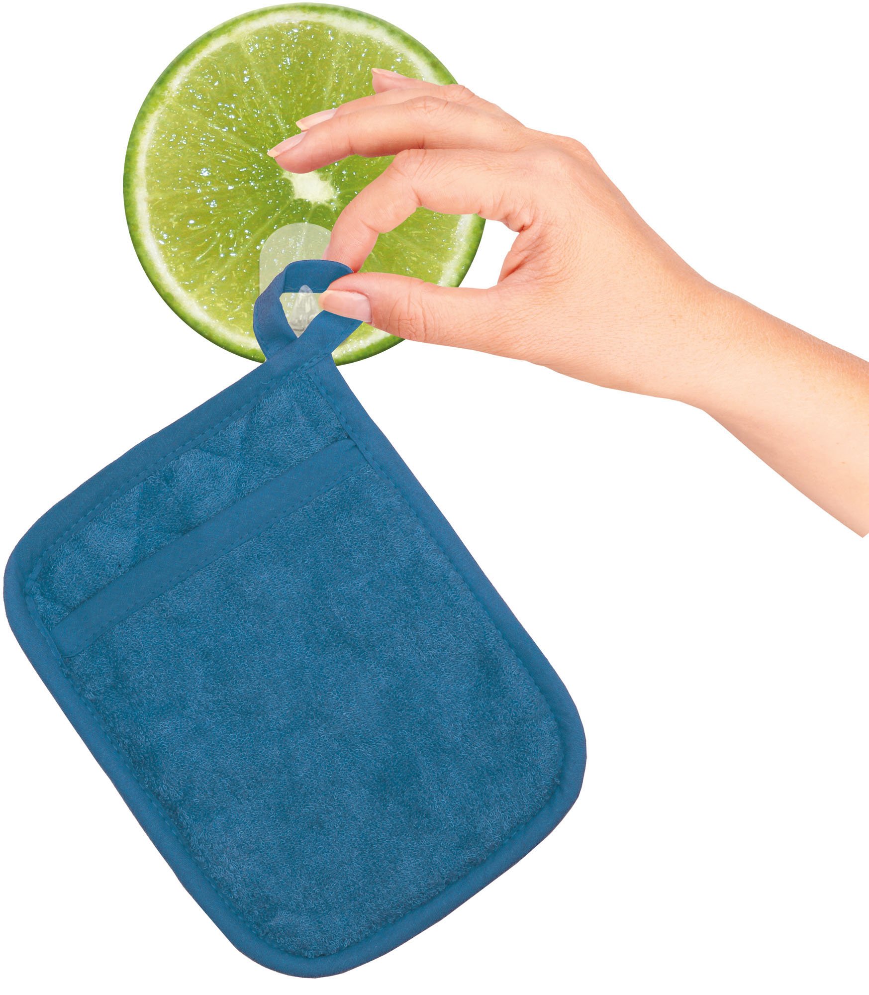 RoomMates RMK2224HK Lime Fruit Magic Hook - Self-Adhesive Wall Hooks for Hanging Keys, Hats, Towels & More - Perfect for Kitchen, Bathroom, Bedroom & Dorm Organization