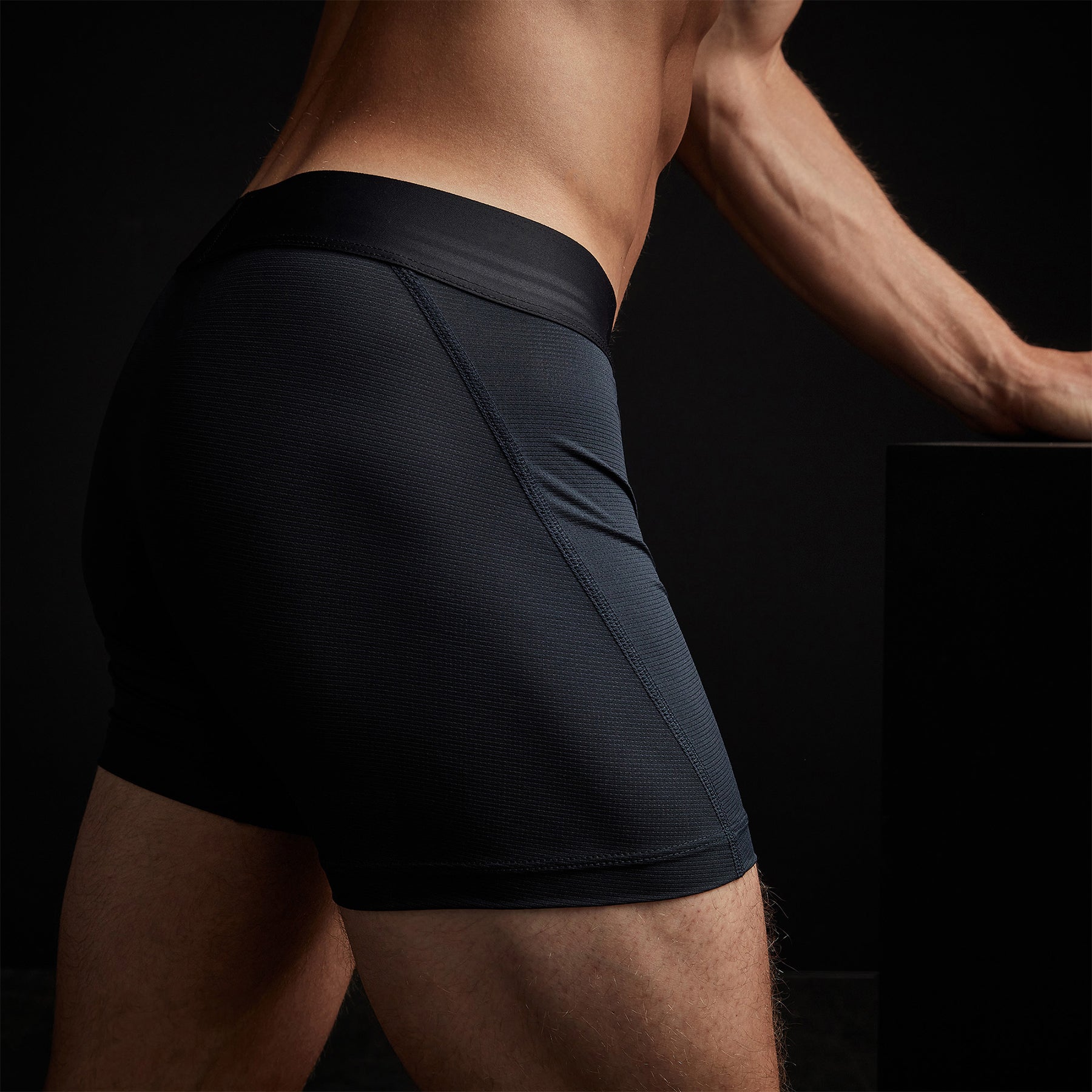 High-Performance Sport Boxer Shorts for Men - Breathable & Moisture-Wicking Workout Underwear - Ideal for Running, Gym, and Athletic Activities