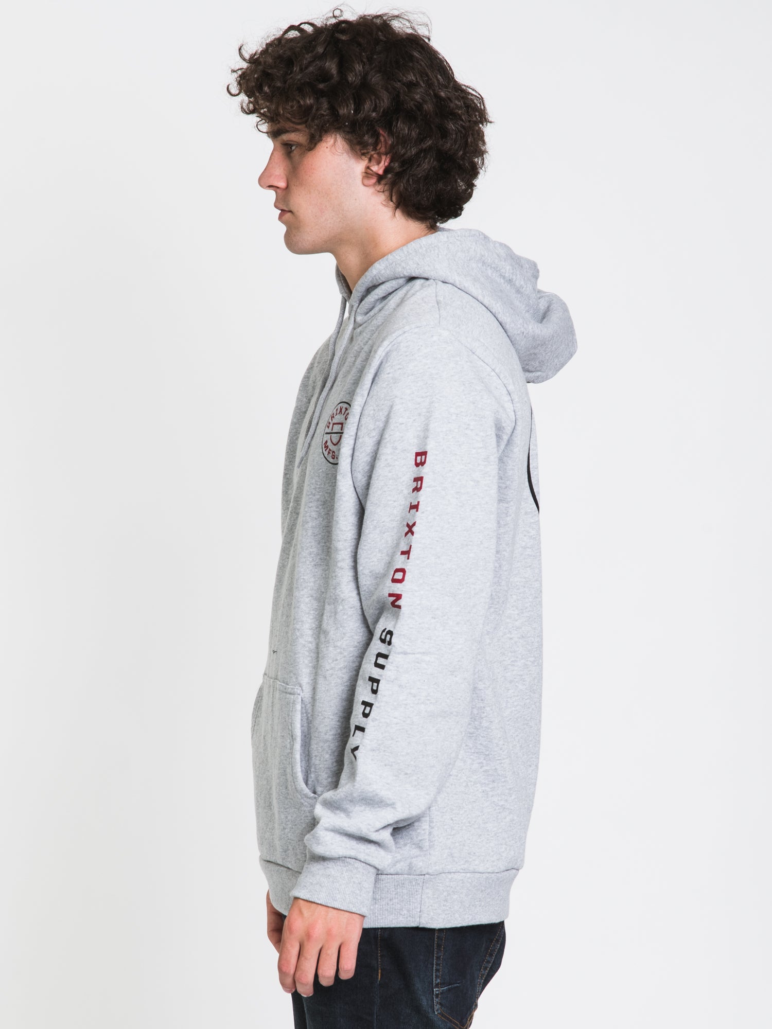 Brixton Crest Hoodie for Men & Women | Premium Cotton Pullover Sweatshirt | Streetwear Fashion | Perfect for Casual Wear, Gym & Outdoor Activities