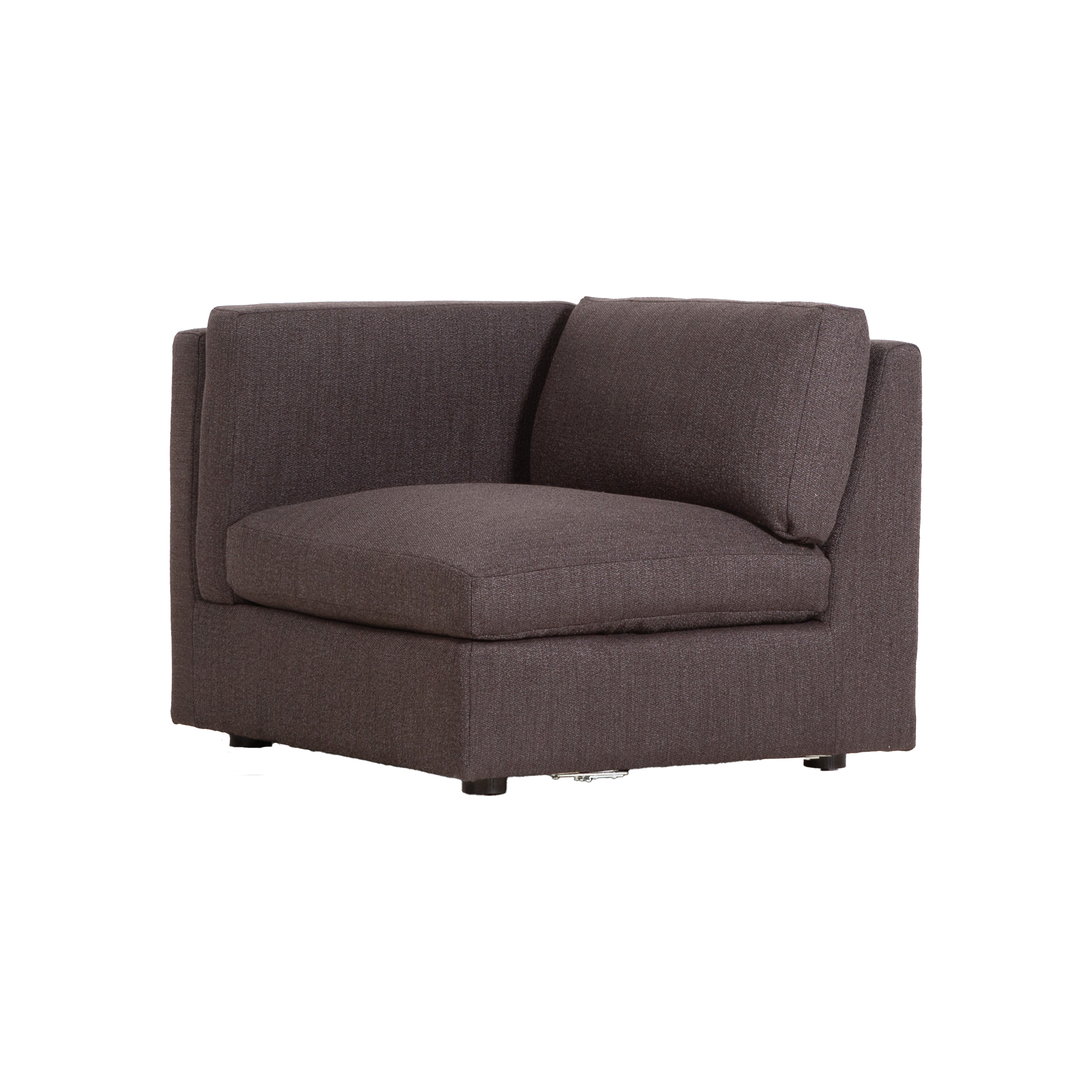 Kore Soft Arm Modular Sectional Sofa - Modern L-Shaped Couch for Living Room, Home Theater & Lounge Areas - Comfortable and Stylish Furniture for Family Gatherings & Relaxation