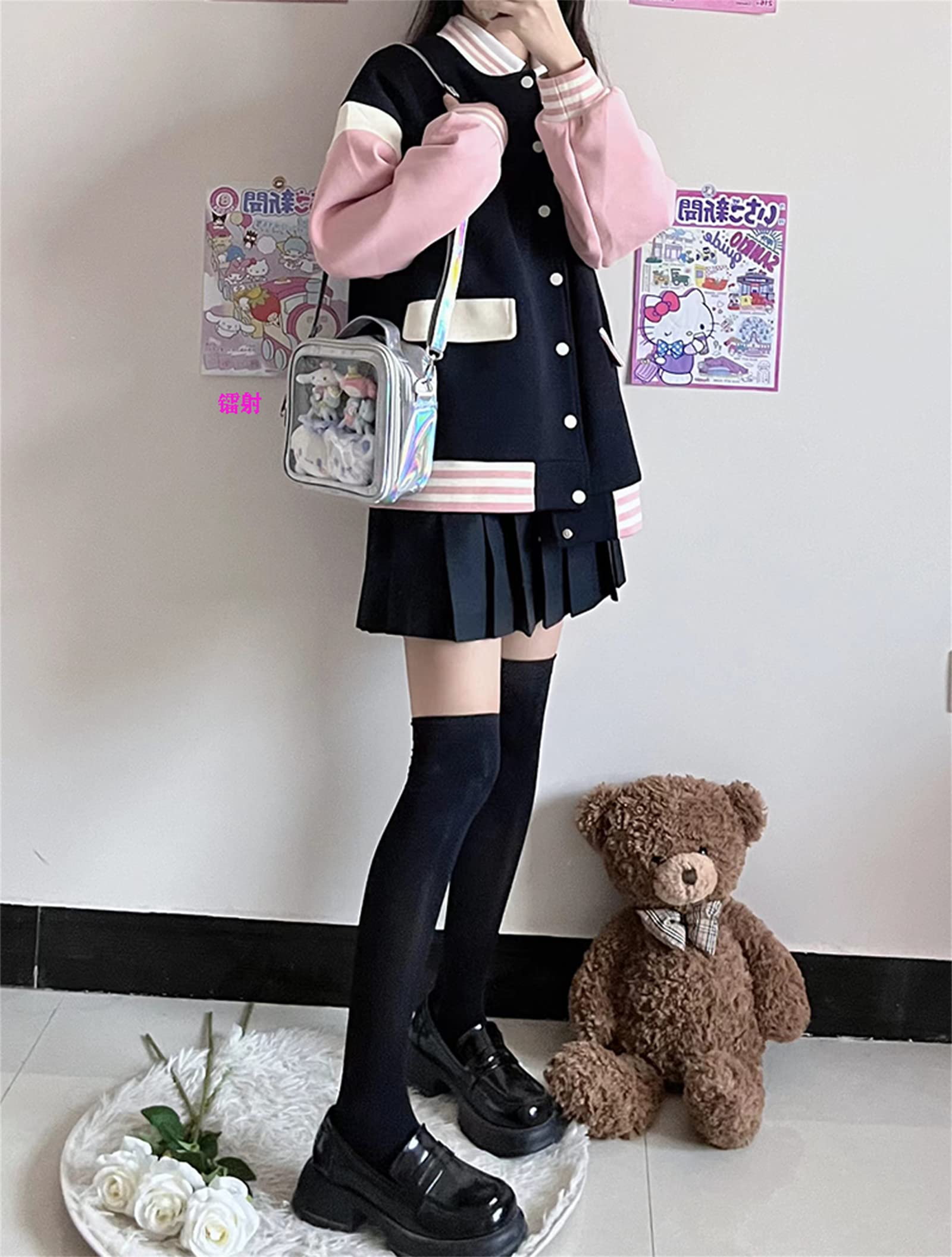 **Anime Display Ita Bag - Crossbody Messenger Shoulder Bag for Conventions, Cosplay & Collectors | Kawaii Accessory for Anime Fans**