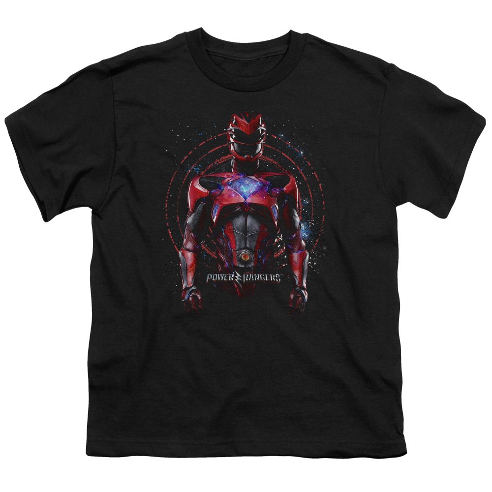 Power Rangers Red Ranger Unisex Youth T-Shirt for Kids - Cool Superhero Costume Tee for Halloween, Cosplay & Birthday Parties