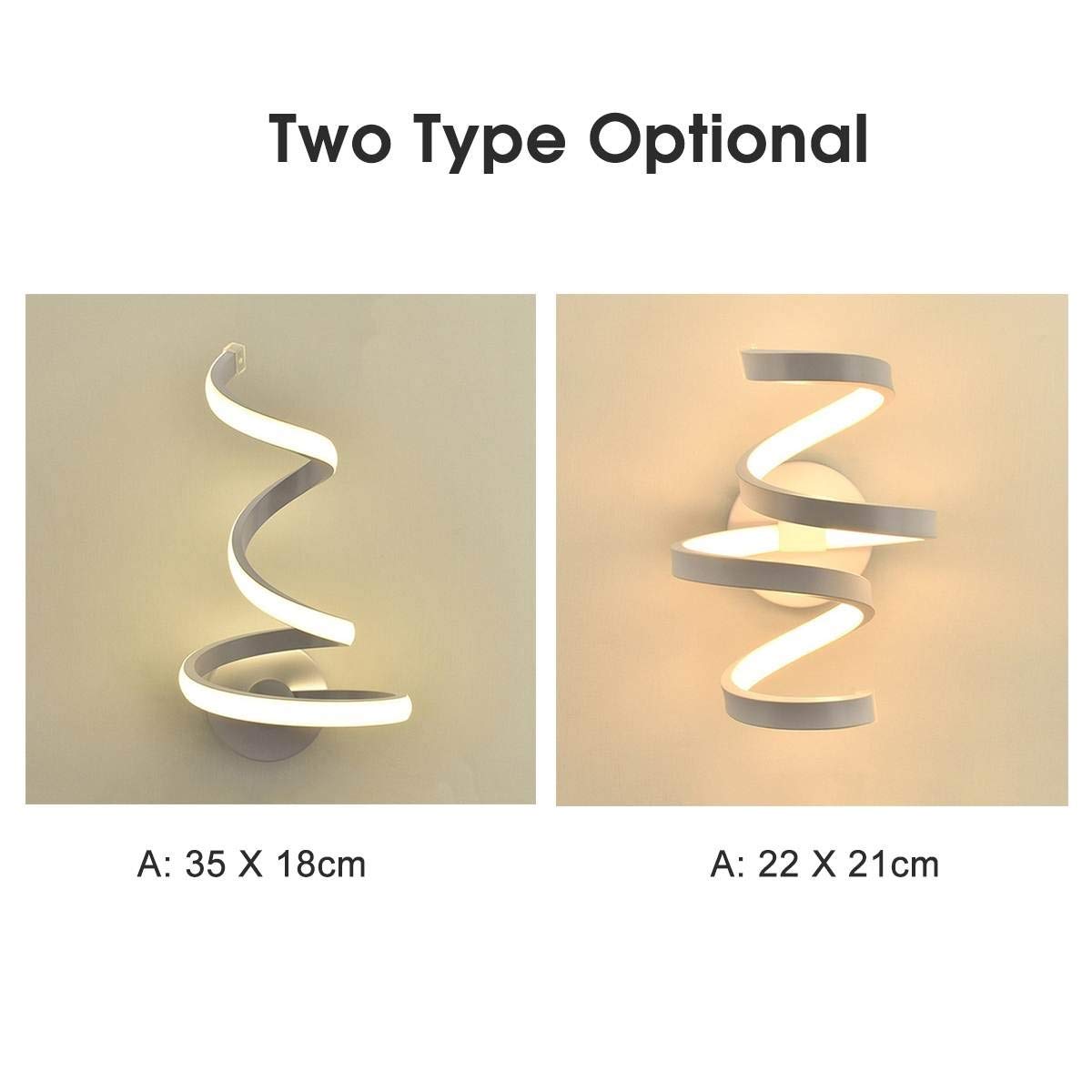 Nordic Style LED Wall Lamps - Warm White/Cool White Dimmable Indoor Lighting for Bedroom & Living Room - AC 85-265V - Perfect for Modern Home Decor and Cozy Ambiance