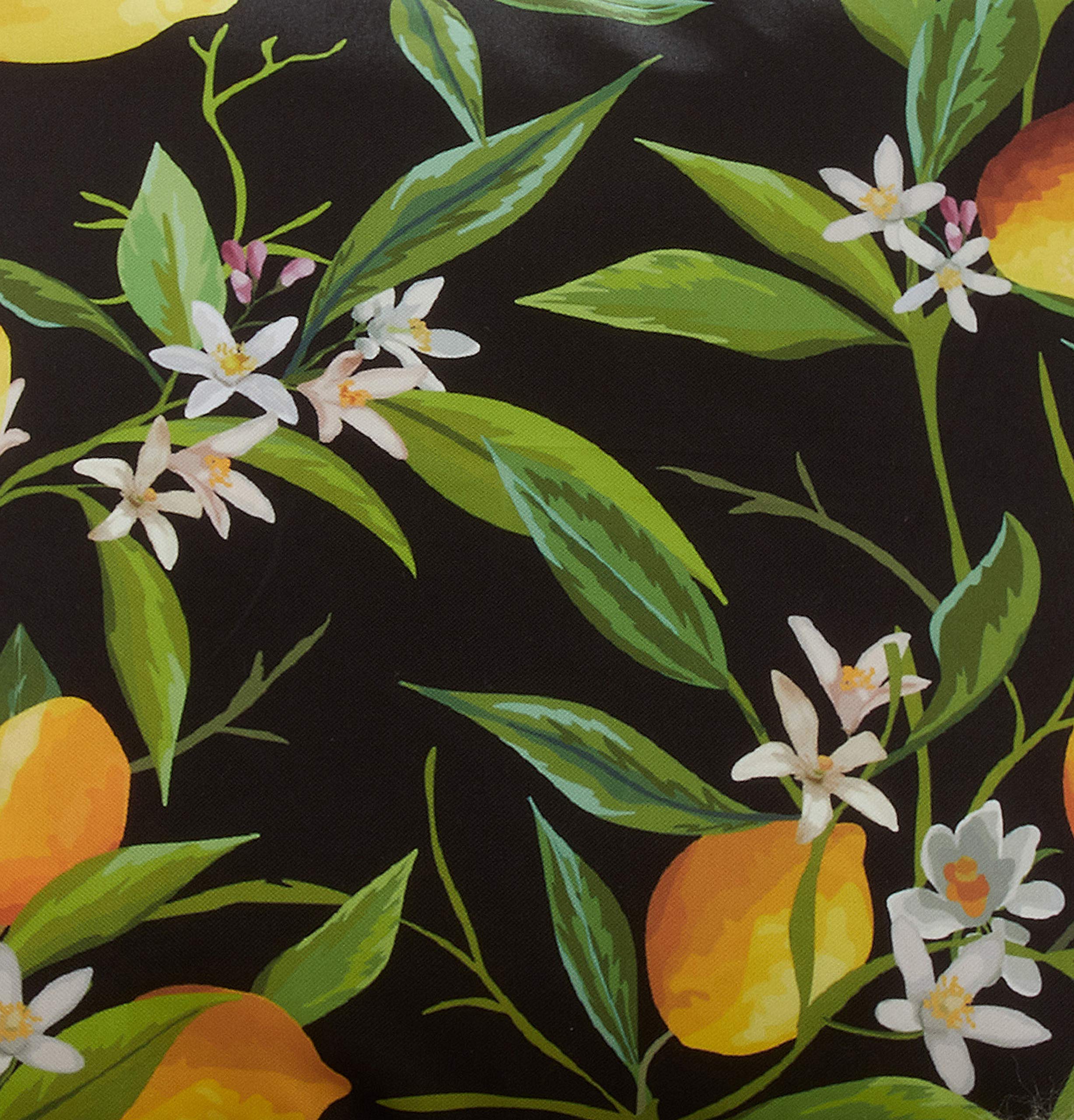Lemon Design Waterproof Outdoor Table Runner - Elegant & Durable for Patio, Garden, and Picnic Decor