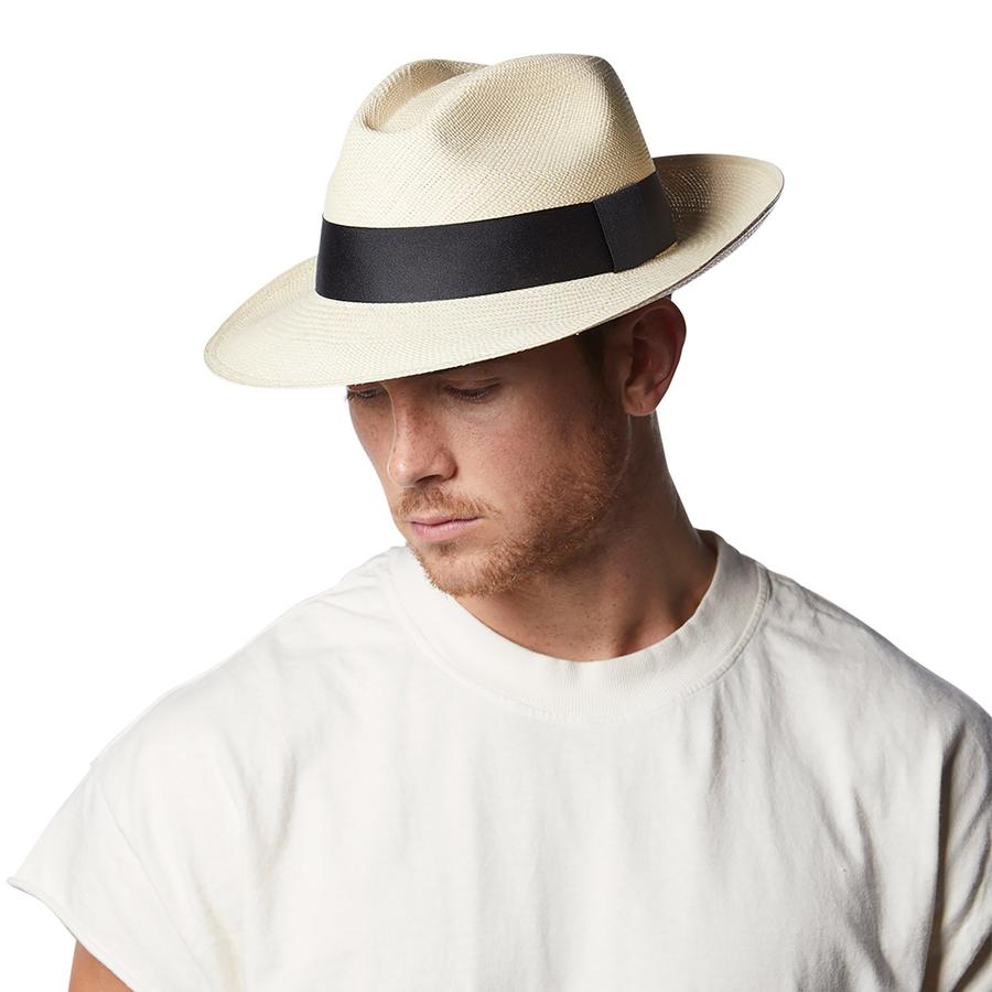 Artesano Azuay Natural Straw Hat - Handwoven Ecuadorian Panama Hat for Men & Women - Perfect for Beach, Travel, and Summer Outfits