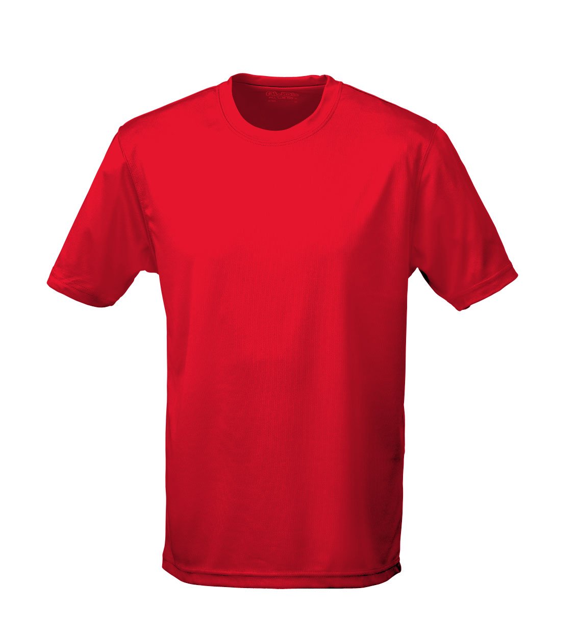 Just Cool - Performance T-Shirt für Sport und Fitness, atmungsaktiv, Fire Red, L - Ideal für Workouts, Laufen und Outdoor-Aktivitäten
