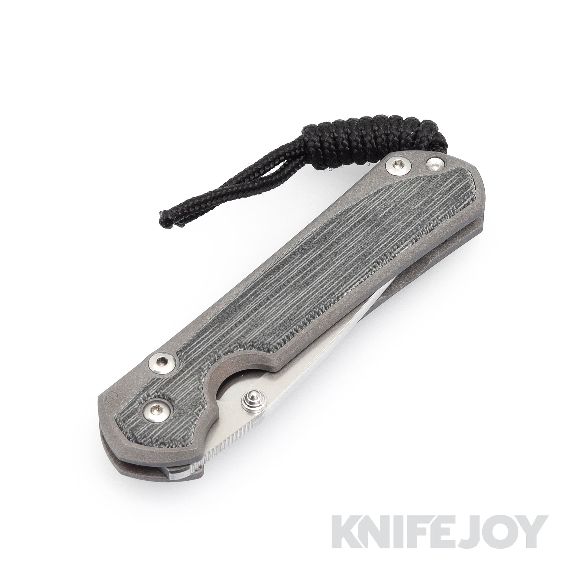 Chris Reeve Small Sebenza 31 Folding Knife - Polished MagnaCut Drop Point Blade, Black Canvas Micarta Inlay | EDC Pocket Knife for Outdoor, Camping & Everyday Carry