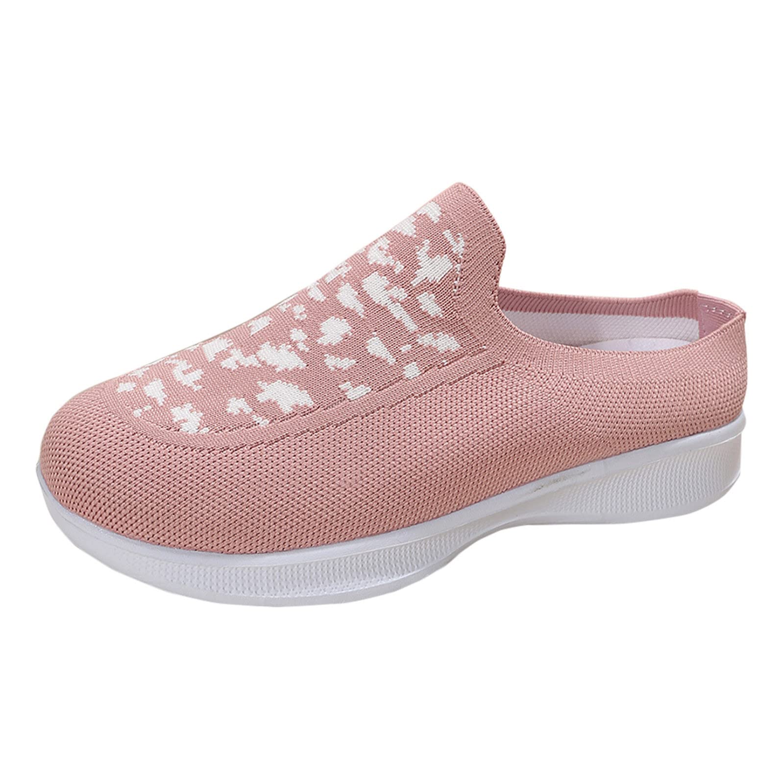 Women's Black & White Hiking Shoes - Non-Slip Fitness Trainers for Trekking & Walking