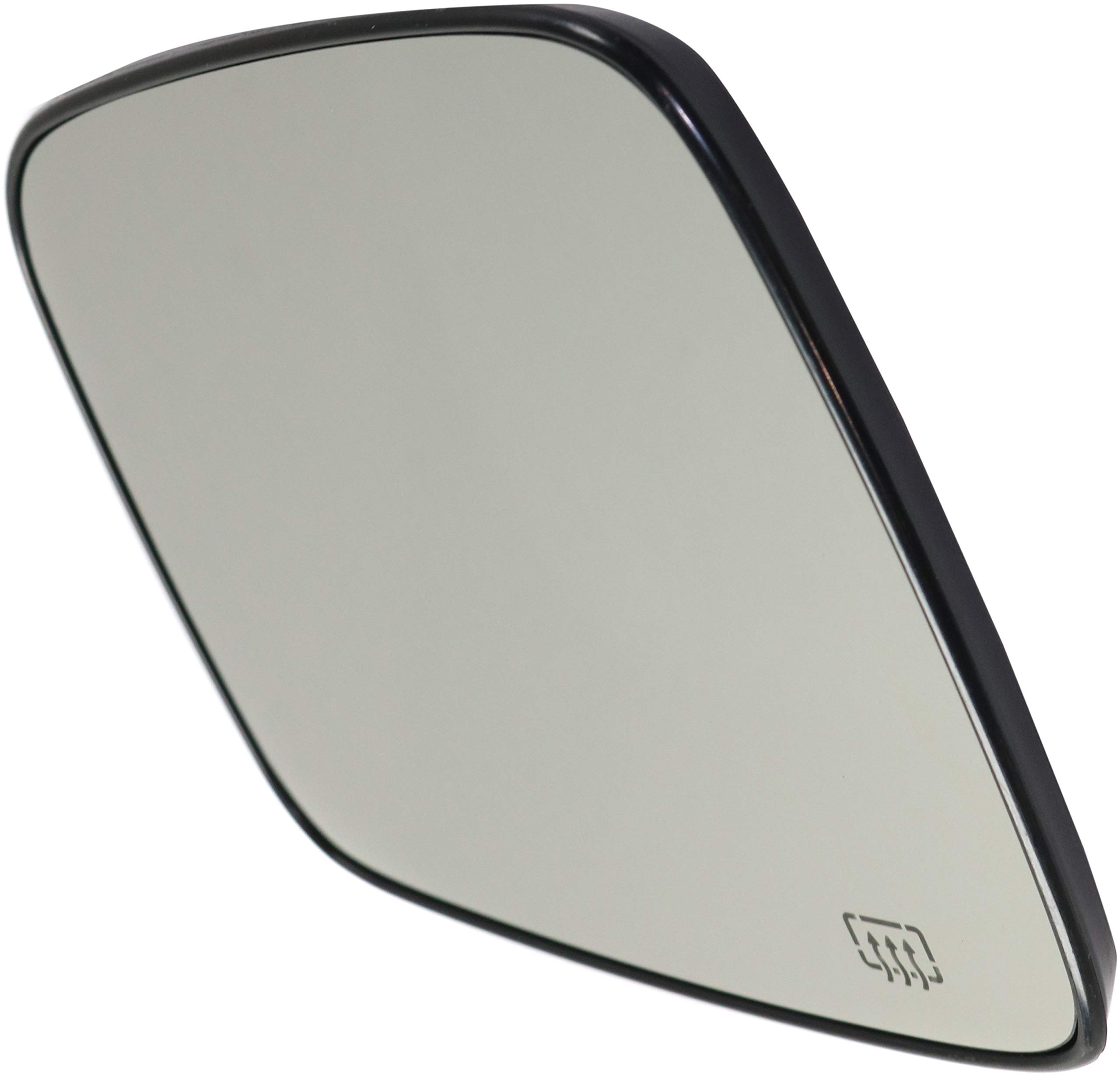2002-2007 Jeep Liberty Driver Side Heated Mirror Glass with Backing Plate - Kool Vue Replacement for Enhanced Visibility & Safety (Perfect for Winter Driving & Off-Road Adventures)