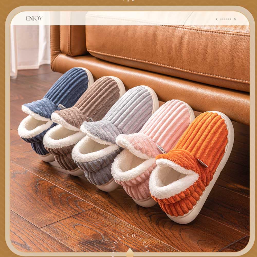 WIWIDANG Cloud Slippers for Women & Men - Ultra Soft Fuzzy House Slippers with Pillow Warm Comfort - Perfect for Indoor Relaxation, Lounge Wear and Cozy Home Use