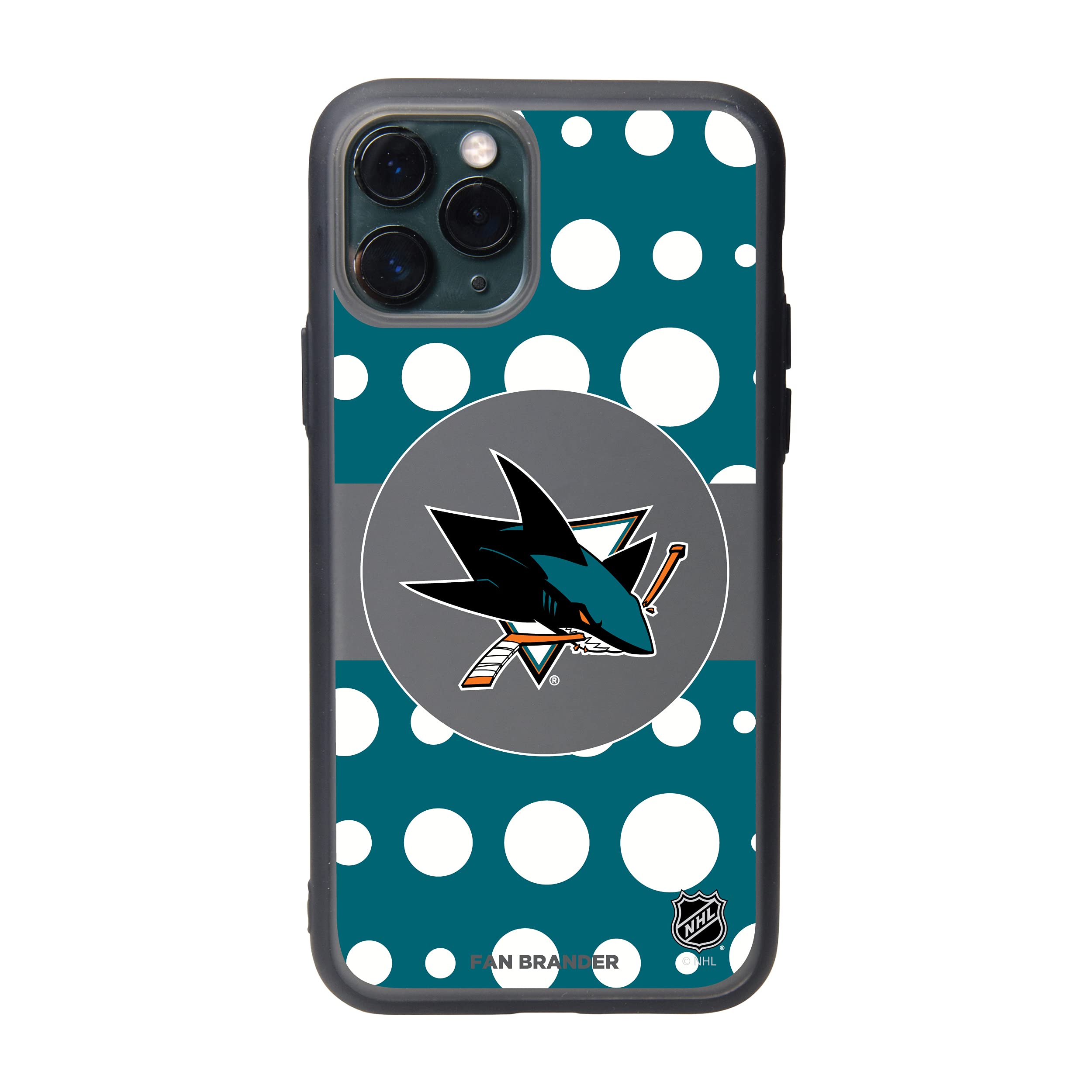 NHL Team Logo Polka Dot Phone Case - Durable Protective Cover for iPhone & Samsung - Perfect for Fans, Gameday & Everyday Use