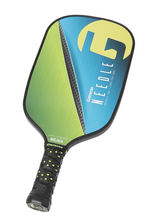 Premium Gamma Needle Graphite Pickleball Paddle - Lightweight & Durable for Competitive Play | Perfect for Outdoor & Indoor Court Games
