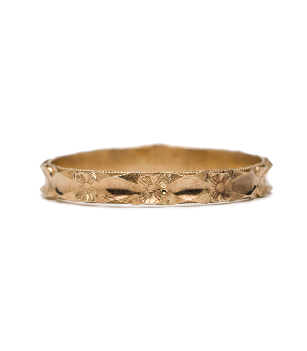 Orange Blossom Stacking Rings Set - Dainty Floral Stackable Bands for Women, Gold & Silver Layering Rings - Perfect for Everyday Wear, Gift Giving & Special Occasions