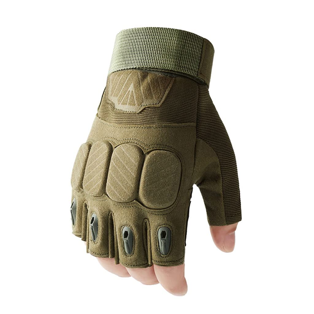 Breathable Half-Finger Gloves for Men & Women - Summer Workout, Cycling & Outdoor Sports - Fingerless Training Gloves (Color A, Size L) - Perfect for Gym, Running & Bike Riding