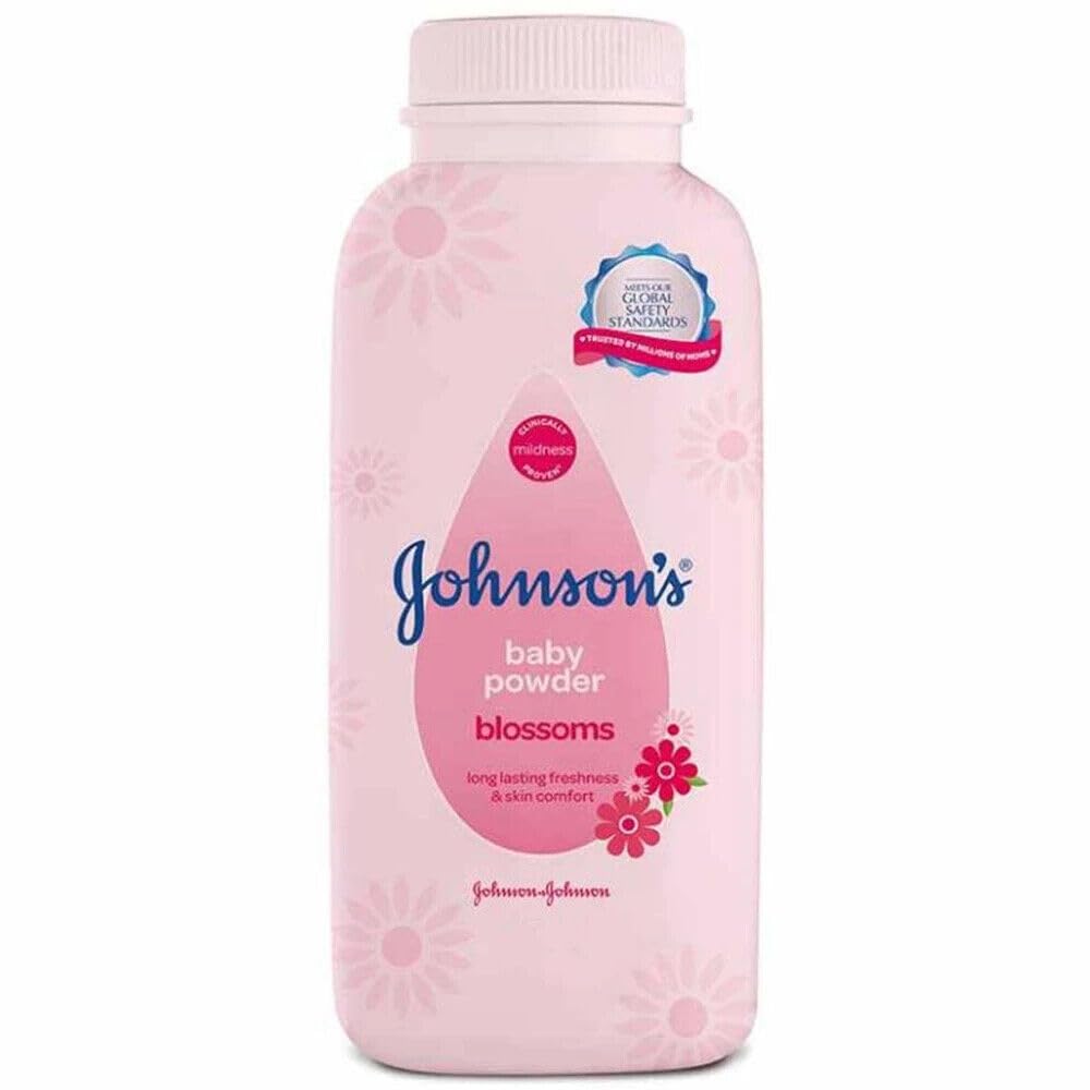 Johnson's Blossoms Baby Powder 75g + 25g - Talc-Free Baby Powder for Delicate Skin | Gentle & Hypoallergenic for Daily Use, Diaper Changes & After Bath Care