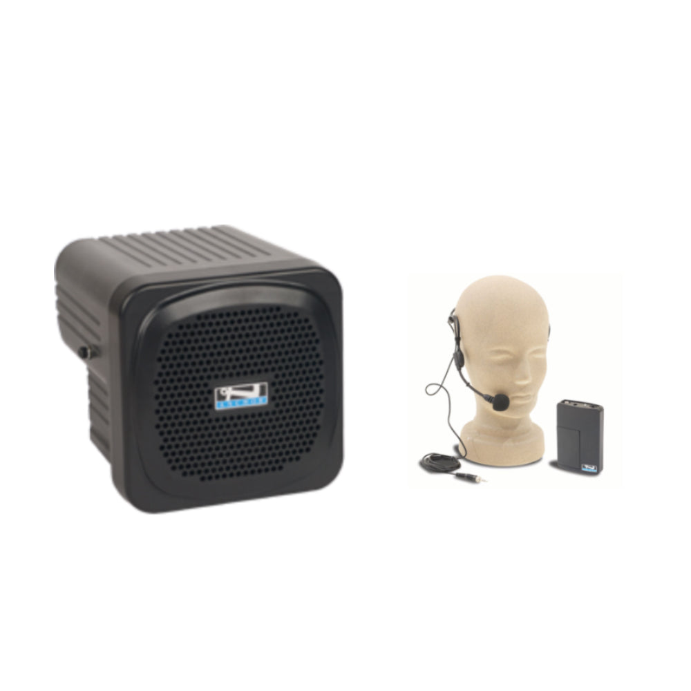 Anchor Audio AN 30U2 Portable PA Speaker System with Wireless Microphone - 30W Battery Powered Outdoor Speaker for Events, Parties, and Public Speaking