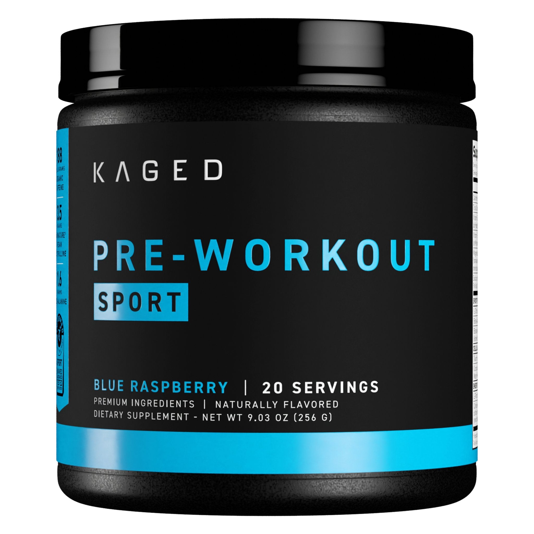 KAGED Premium Pre Workout Supplement for Athletes - Boost Energy, Focus & Endurance for Gym & Sports Performance