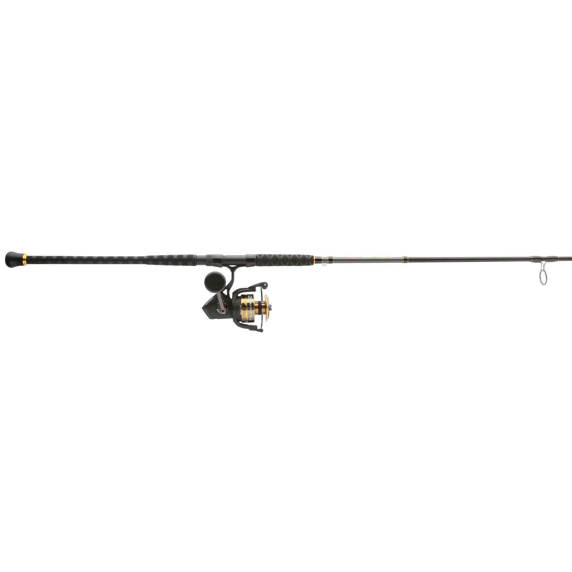 Battle IV Spinning Rod and Reel Combo - Premium Fishing Gear for Freshwater & Saltwater Anglers - Perfect for Bass, Trout, and Walleye Fishing