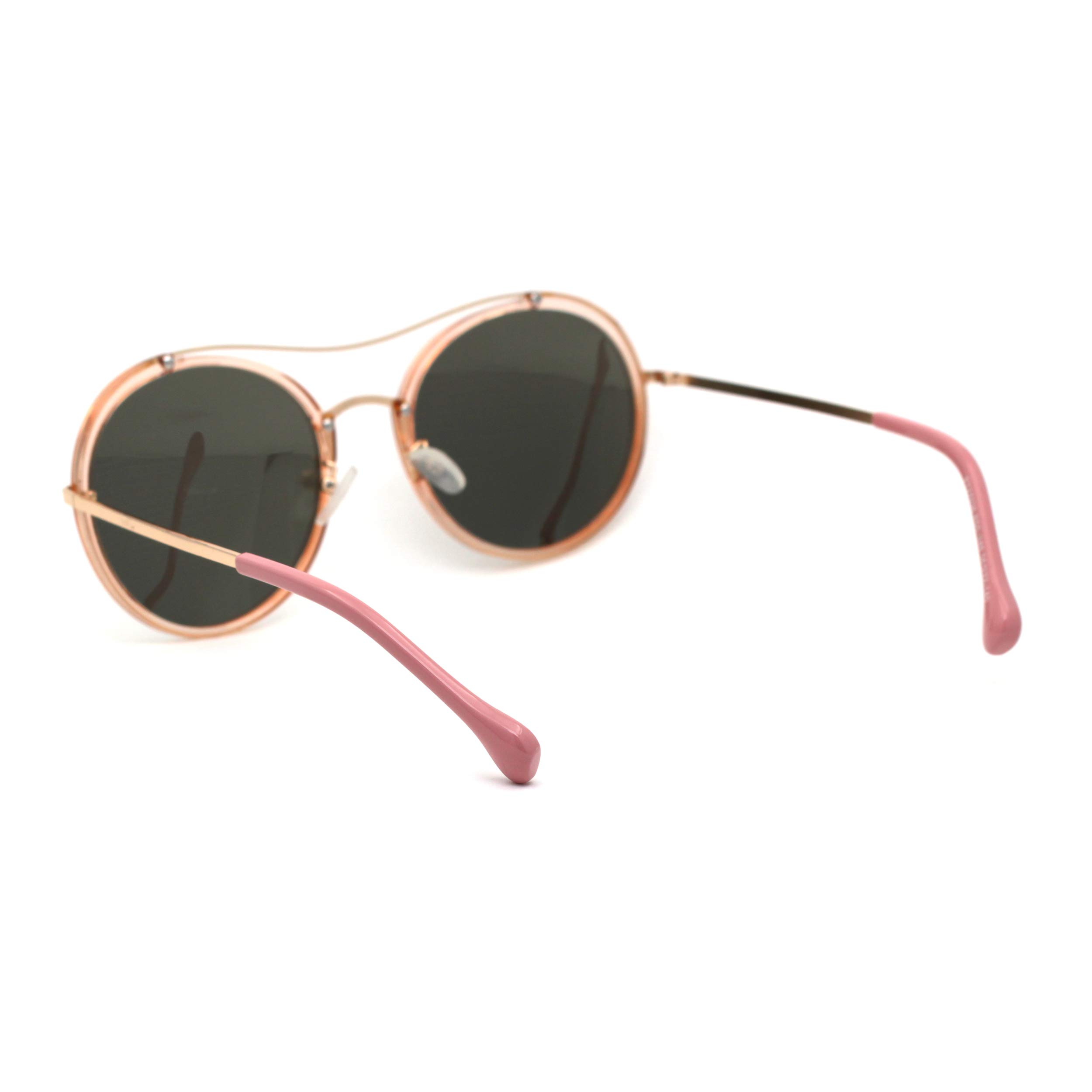 Women's Classic Round Polarized Lens Racing Sunglasses - UV Protection for Driving, Running & Outdoor Sports