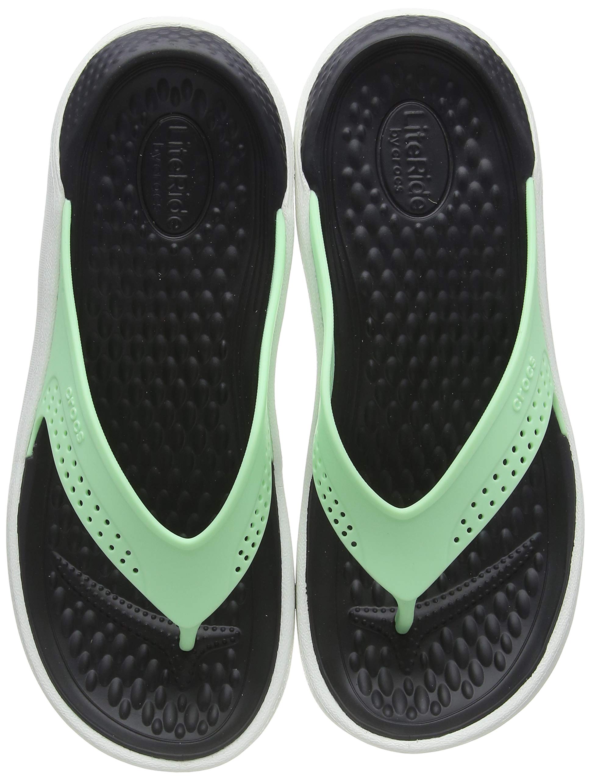 Crocs Women's LiteRide Flip Flops - Comfortable & Lightweight Sandals for Beach, Pool & Casual Wear