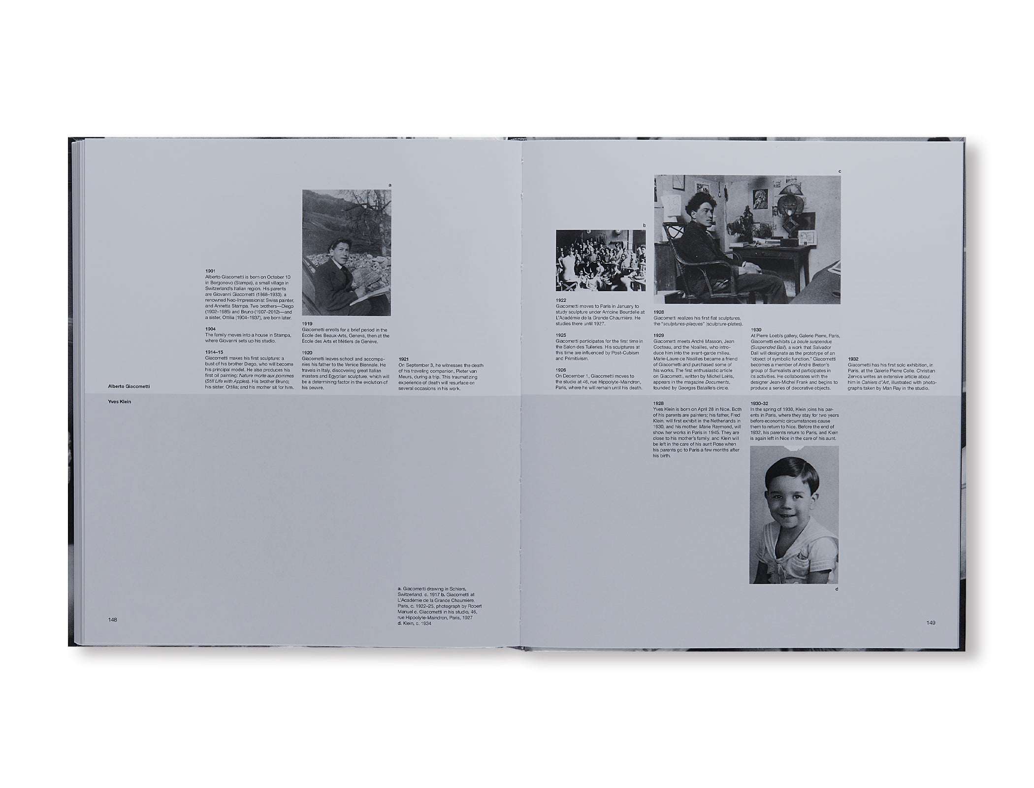ALBERTO GIACOMETTI | YVES KLEIN: IN SEARCH OF THE ABSOLUTE - Modern Art Book by Alberto Giacometti and Yves Klein - Perfect for Art Collectors, Students & Museum Enthusiasts