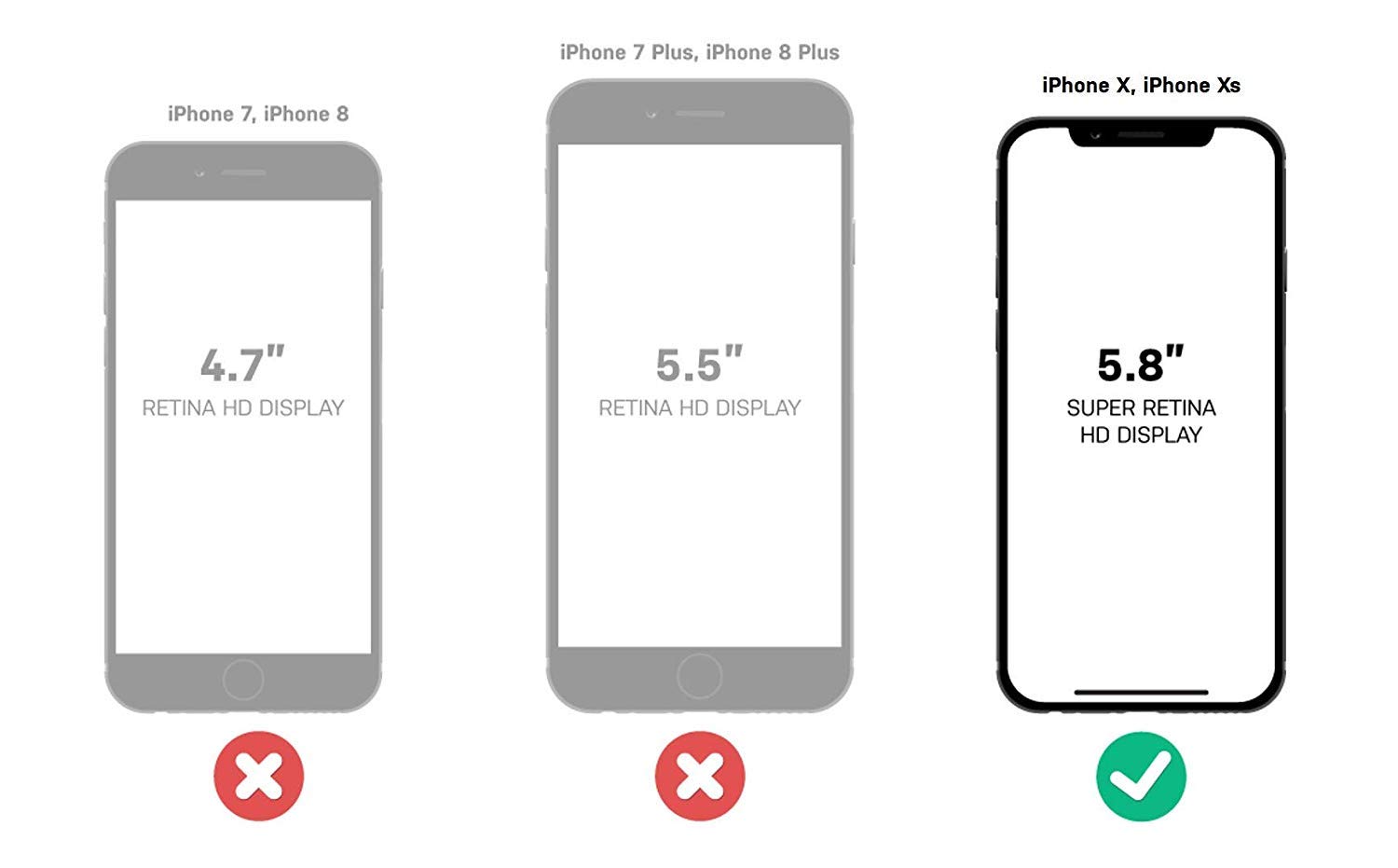 LifeProof Next Series Waterproof Case for iPhone Xs & iPhone X (Not Compatible with XR/XS Max) - Shockproof, Ultra Slim & Durable Protection - Perfect for Outdoor Adventures, Swimming & Daily Use