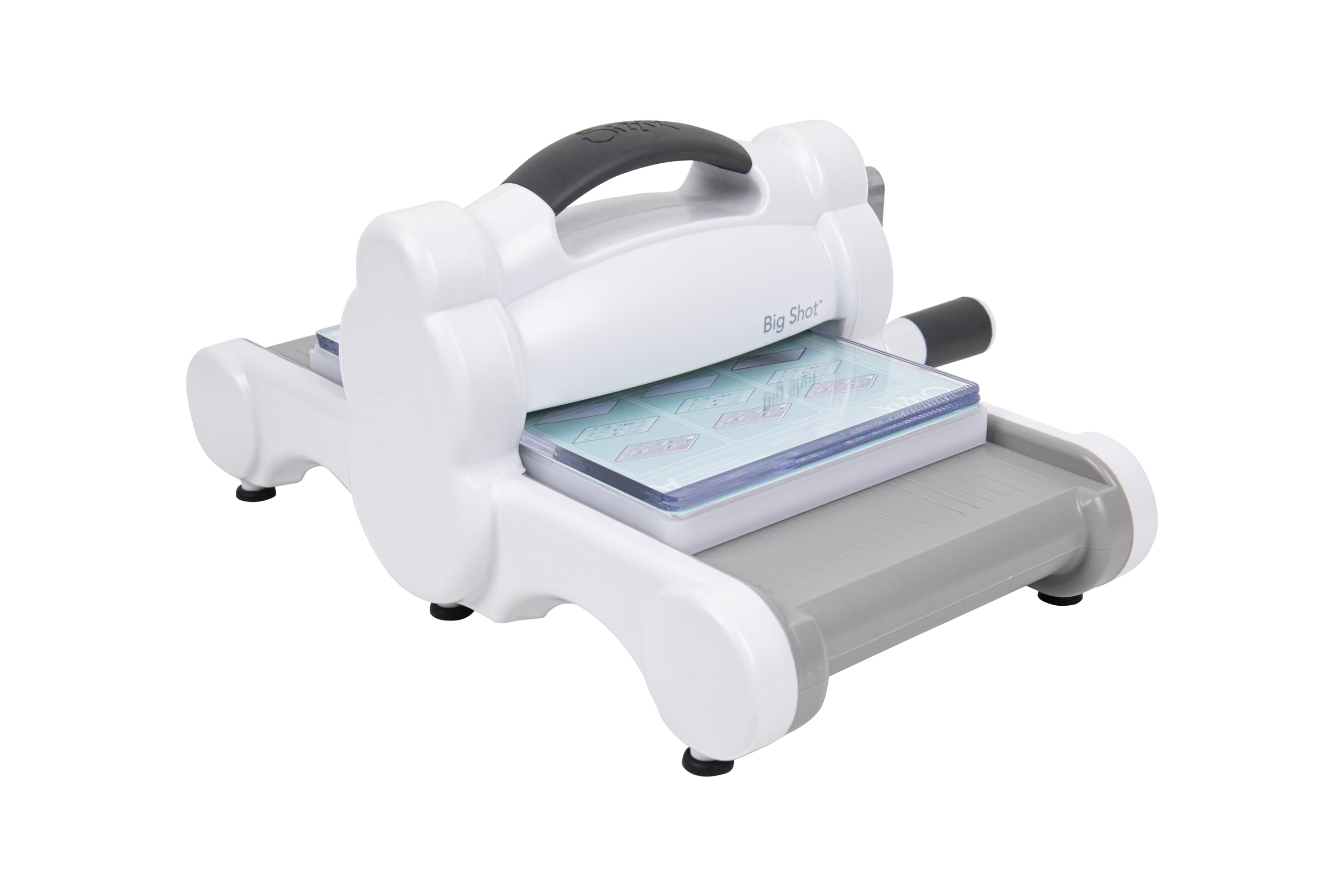 Sizzix 660200 Big Shot Manual Die Cutting Machine - 6 Inch Craft Die for Scrapbooking, Card Making & DIY Projects - Perfect for Paper, Vinyl & Fabric Crafts