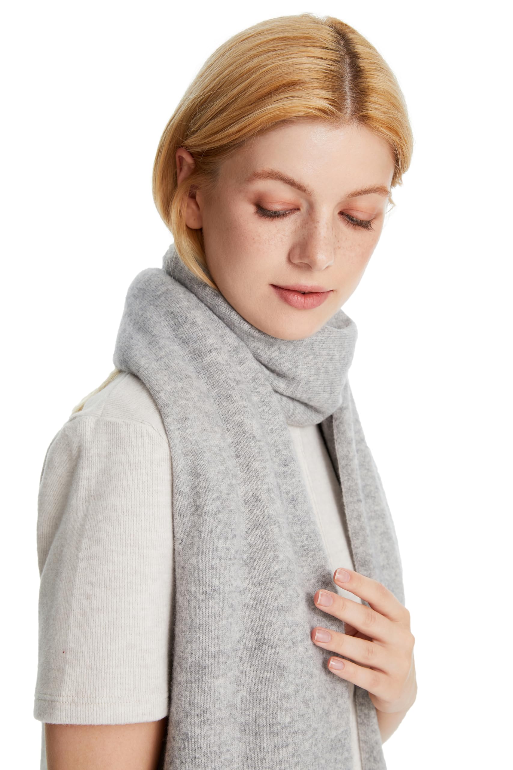 Seasons Comfort 100% Pure Cashmere Shawl Wrap - Ultra Soft, Lightweight & Luxurious for Women - Perfect for Travel, Office & Evening Events