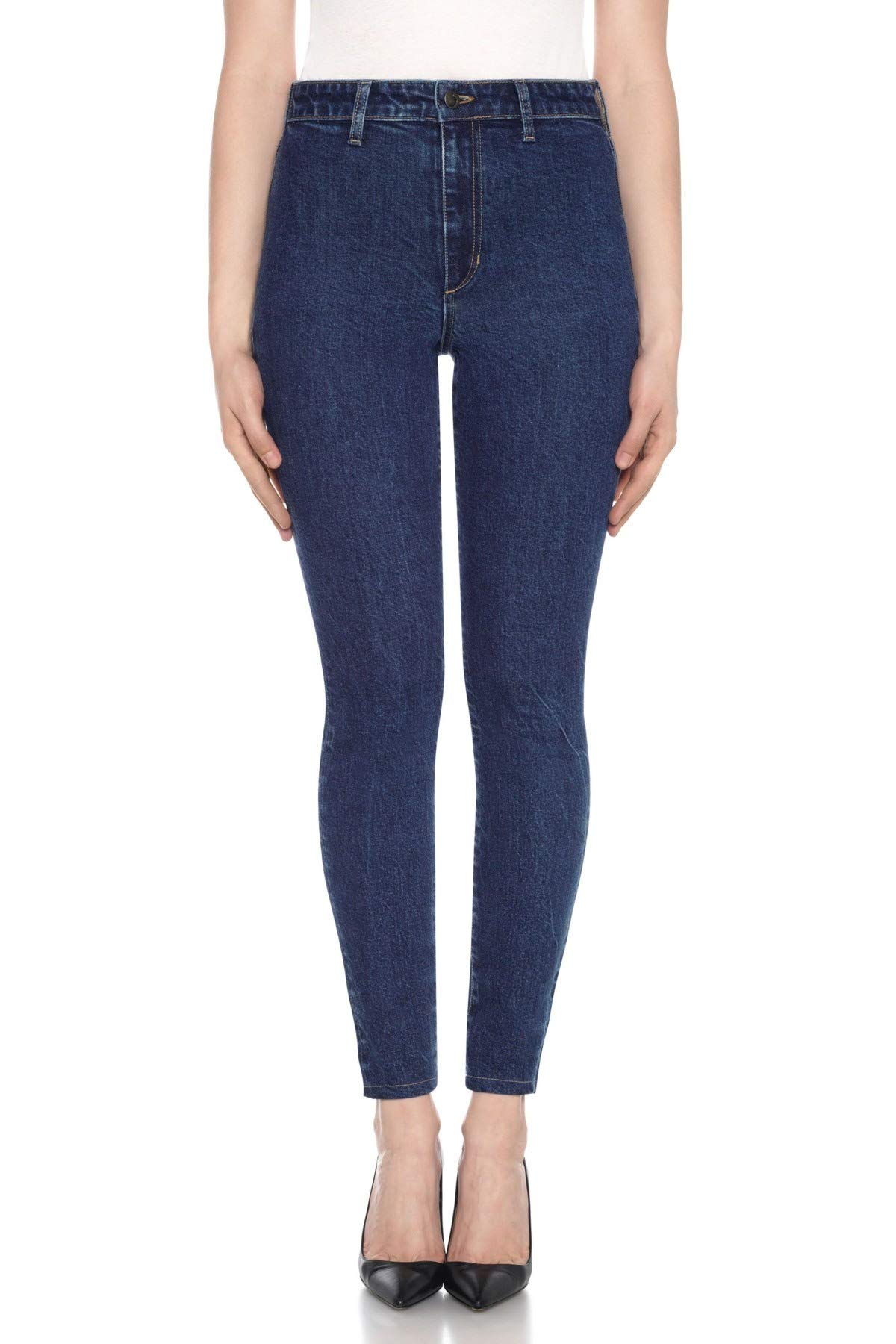 Joe's Jeans Taylor Hill Charlie High Waist Ankle Skinny Jeans for Women - Sheela Wash | Slim Fit Stretch Denim Pants | Perfect for Casual Wear, Office & Night Out