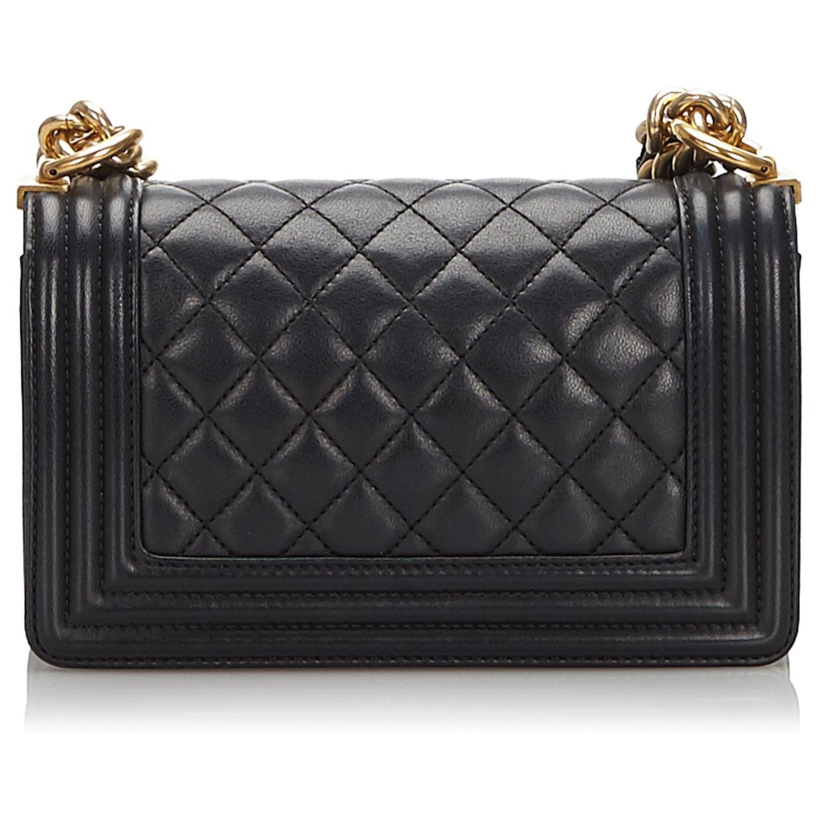 Chanel Small Boy Handbag Black - Luxury Leather Crossbody Bag for Women | Perfect for Evening Parties, Date Nights & Special Occasions
