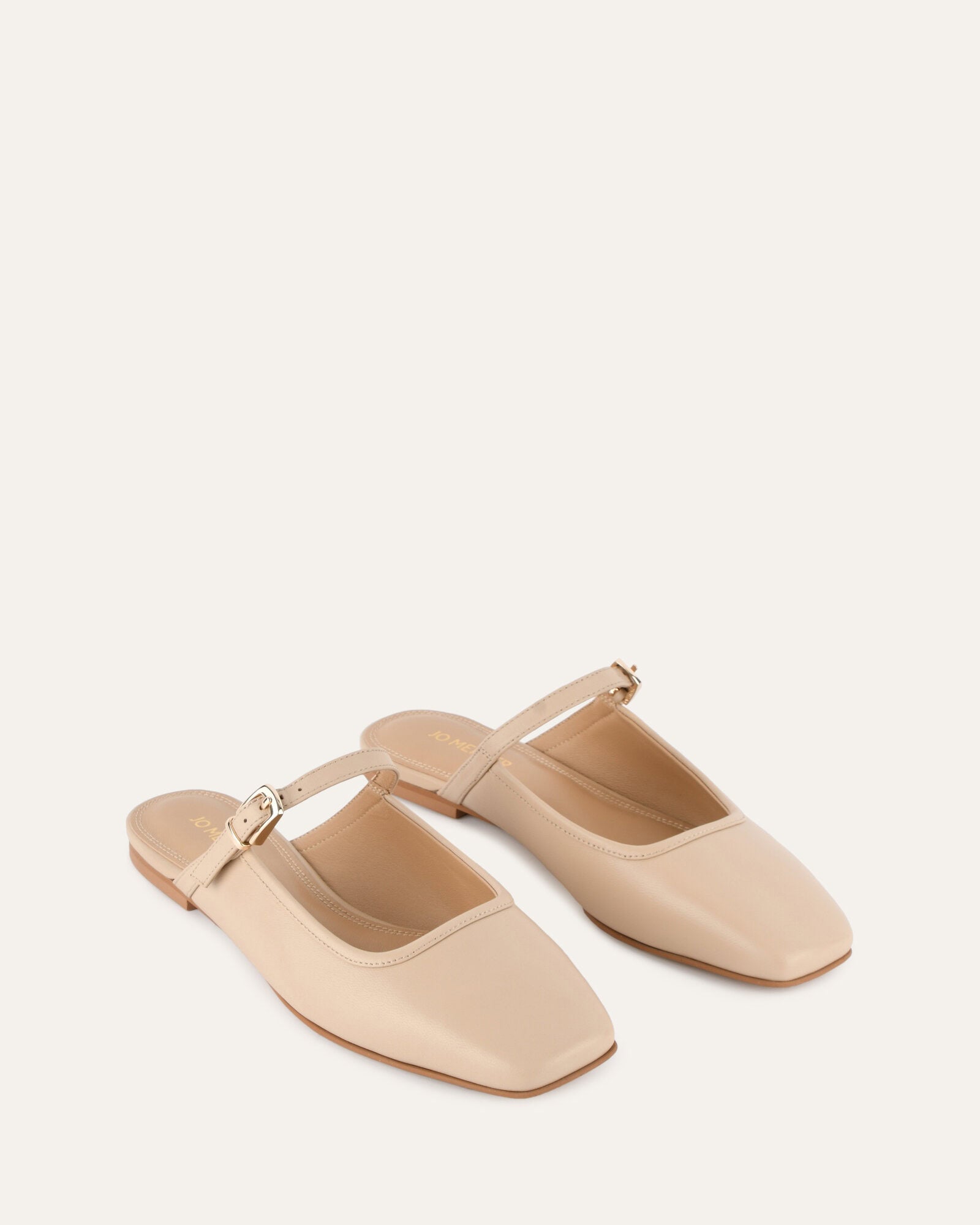 Sammy Dress Flats Sand Leather - Comfortable Women's Casual Shoes for Work, Walking & Everyday Wear