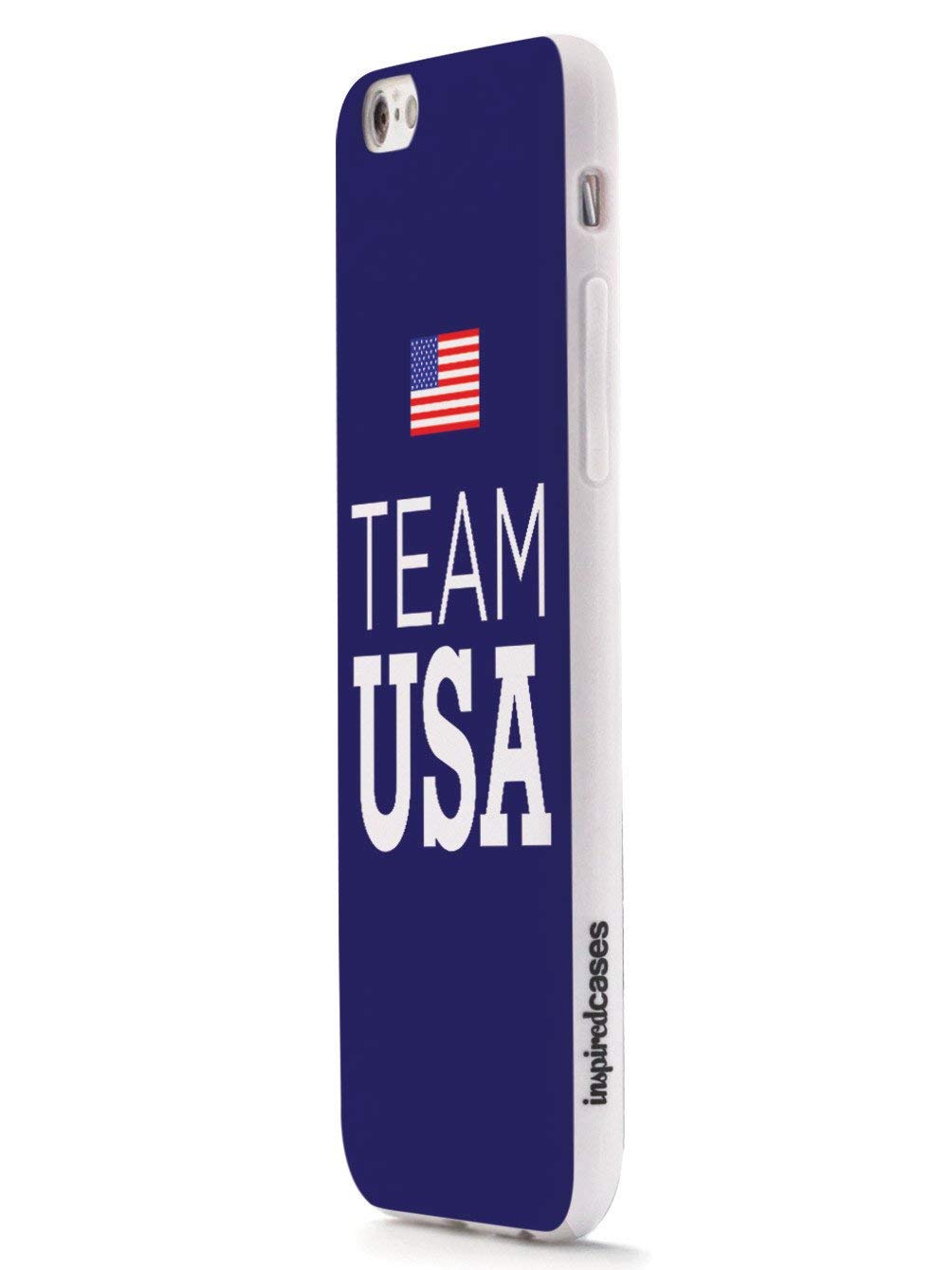 Inspired Cases - Shockproof & Anti-Scratch iPhone 12 Case with 3D Textured Design | Team USA Blue Protective Cover | Perfect for Outdoor Activities, Travel & Daily Use