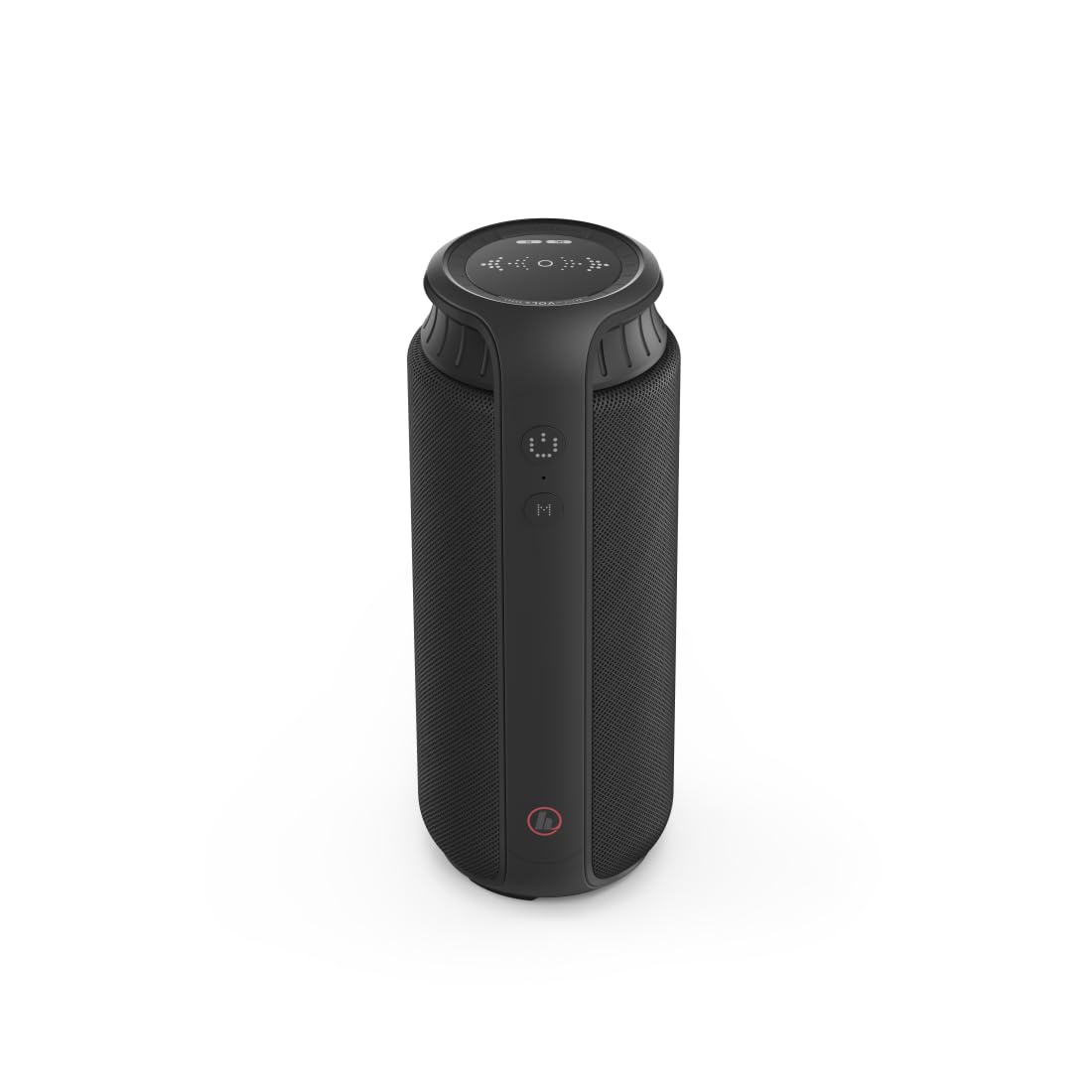 Hama Pipe 2.0 Portable Bluetooth Speaker - 24W Wireless Speaker with Rich Bass, IPX7 Waterproof, 20H Playtime - Perfect for Outdoor, Beach, Pool Party & Travel (Black)