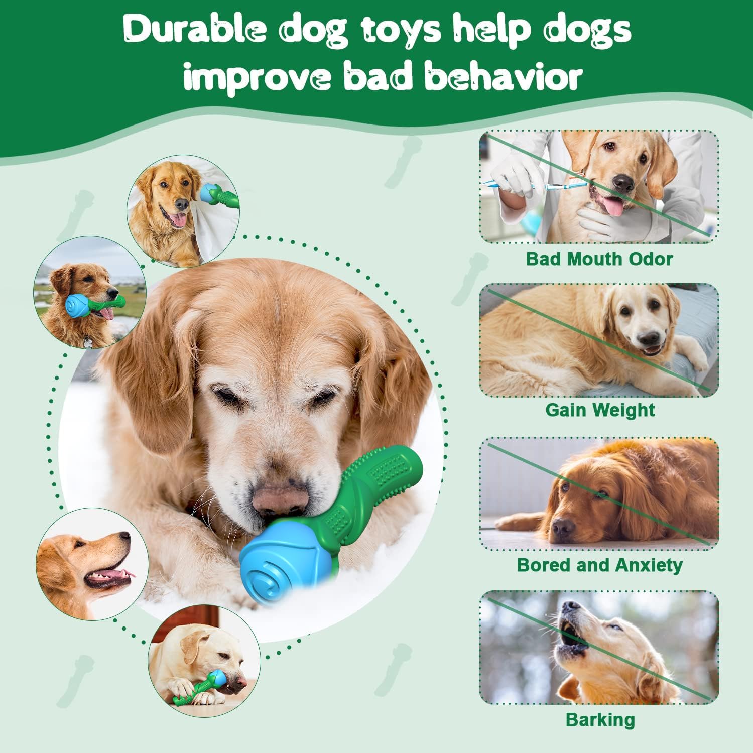 Ucho Rose Pet Fetching Dog Toys - Chew Proof, Floating Water Dog Pool Toys for Aggressive Chewers - Interactive Training & Teeth Cleaning Chew Toy for Dogs (Blue Rose) - Perfect for Backyard Play, Pool Fun & Dental Health