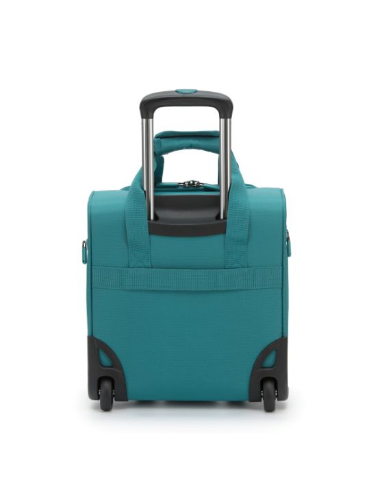 Tosca AIR5055 Underseat Trolley Carry-On Luggage - Lightweight Teal Cabin Bag for Air Travel, Perfect for Weekend Getaways & Business Trips