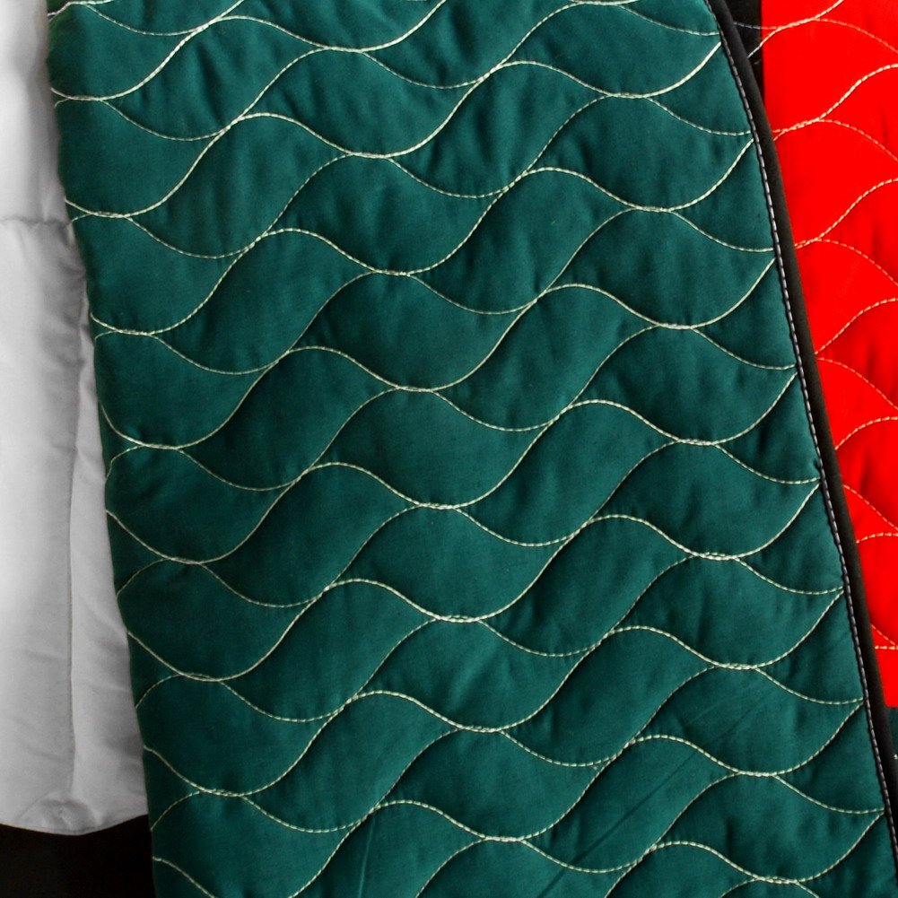 Italianism Vermicelli-Quilted Patchwork Striped Quilt Set Full/Queen Size - Luxury Bedding for Cozy Bedrooms & Guest Rooms
