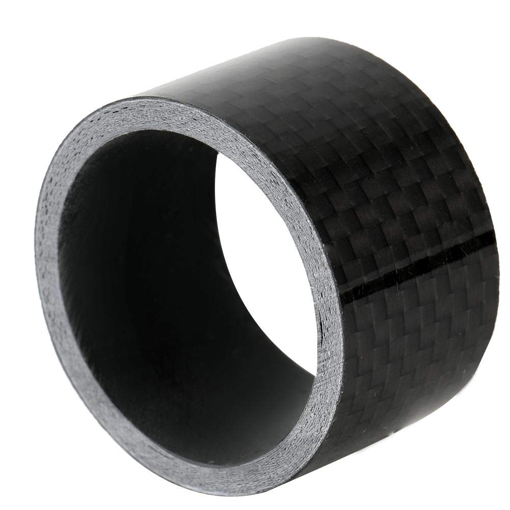 Carbon Fiber Height Adjustable Headset Spacer for Bicycle - 03 Headset Fork Washer for Mountain Bike & Long Ride Comfort - Perfect for Cycling, Commuting & Off-Road Adventures
