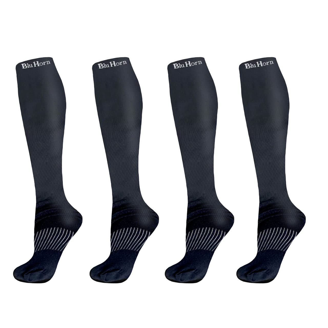 Best Knee High Compression Socks 15-20 mmHg for Women & Men - Medical Grade Support for Running, Travel & Varicose Vein Relief - Perfect for Nurses, Athletes & Long Flights
