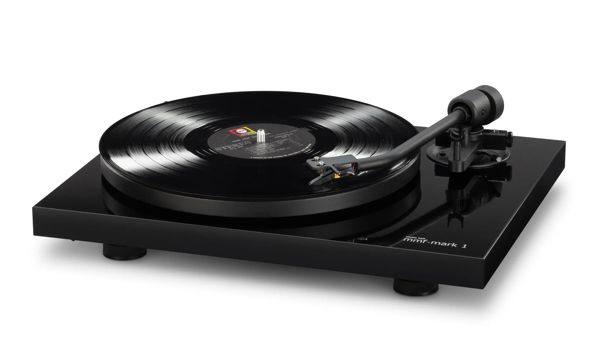 Music Hall MMF Mark 1 Turntable - Belt Drive Vinyl Record Player with Built-in Preamp | Perfect for Home Audio & DJ Setup
