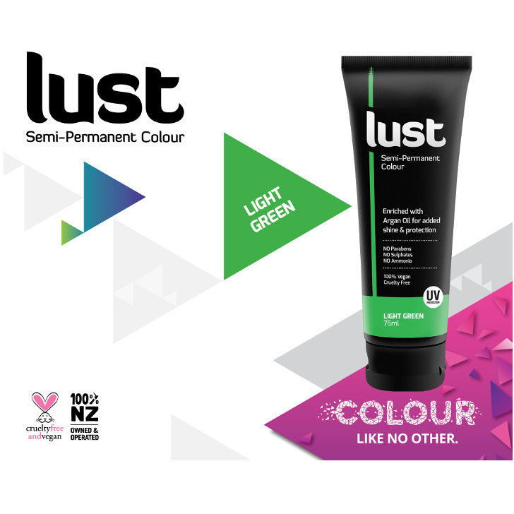 Lust Semi-Permanent Hair Color - Vibrant, Long-Lasting Dye for DIY Home Use & Salon Styling | Perfect for Parties, Cosplay & Creative Hair Makeovers
